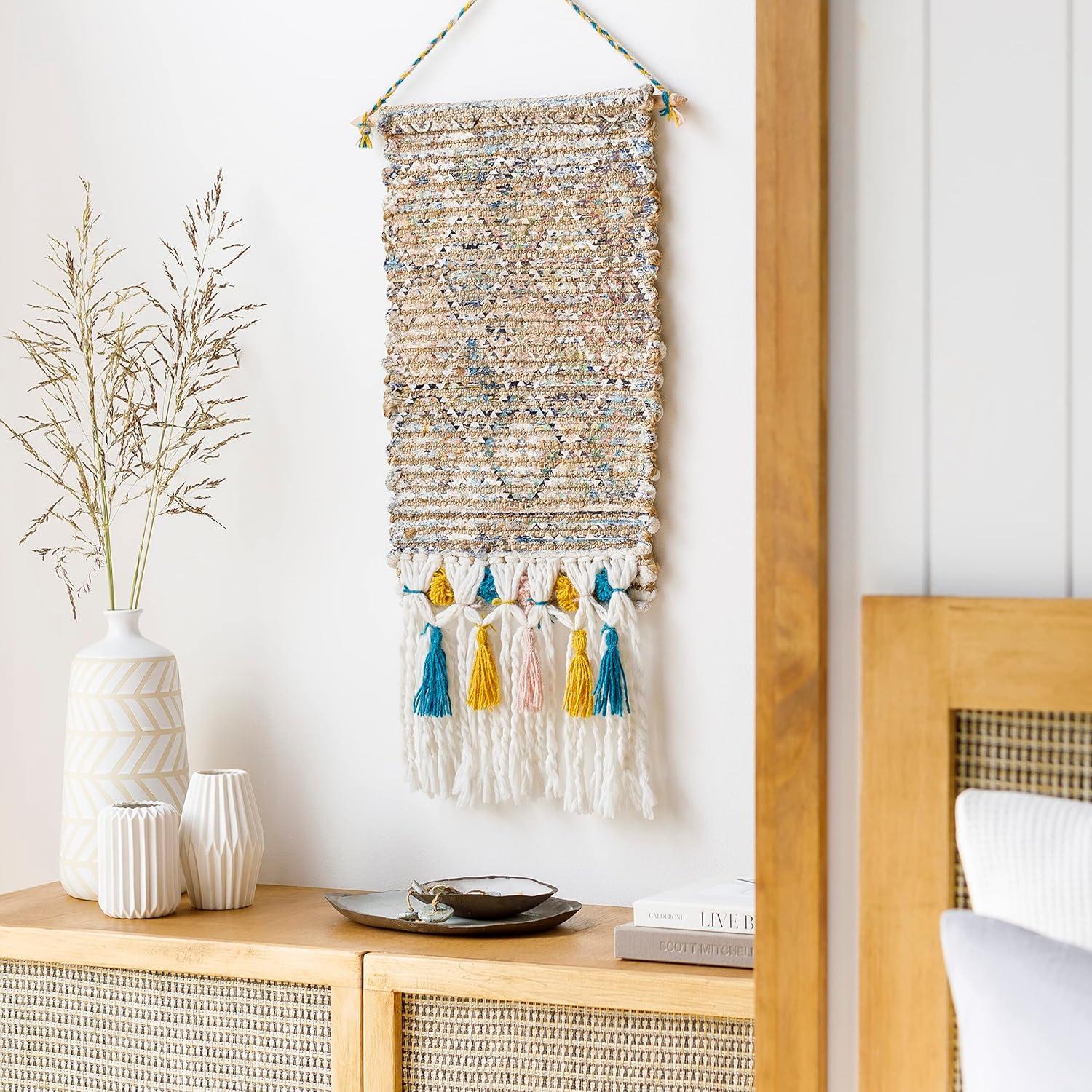 Mark & Day Niederndorf 32"H x 20"W Bohemian/Global Khaki Wall Tapestries