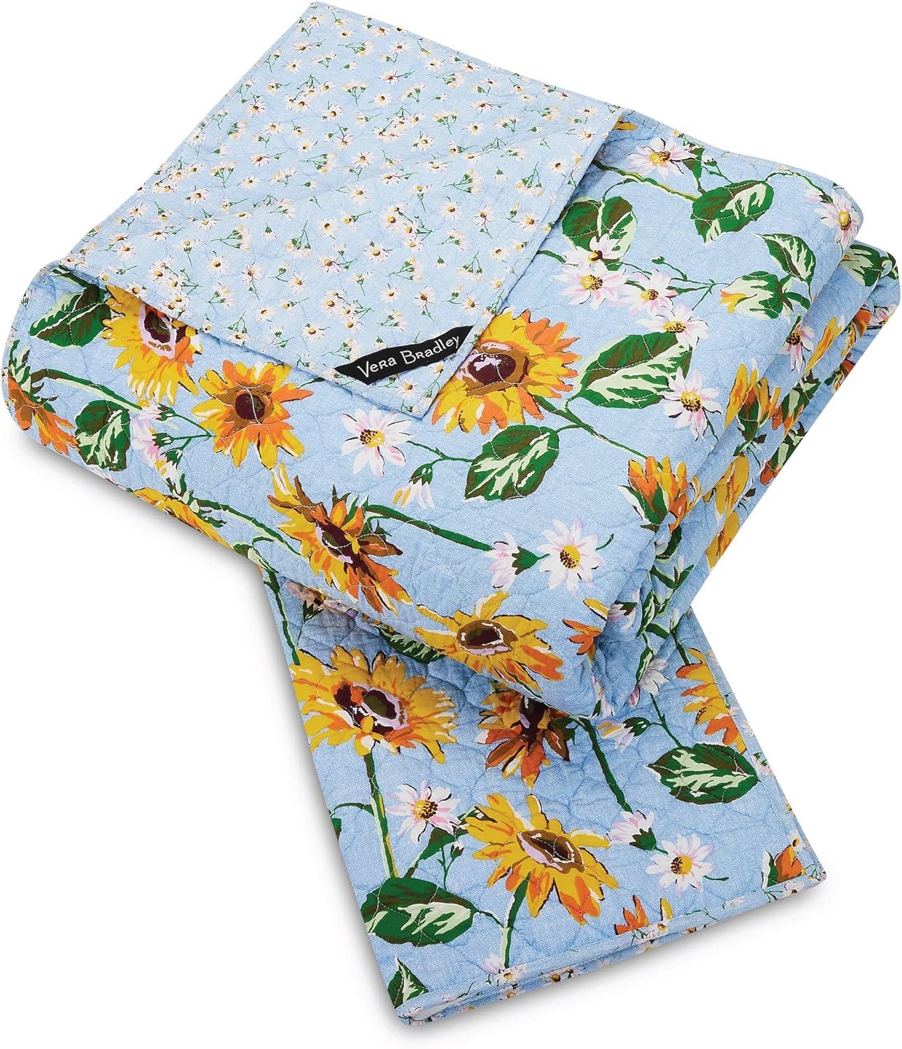 Vera Bradley Vera Bradley Sunflower Sky 3 Piece Quilt Set