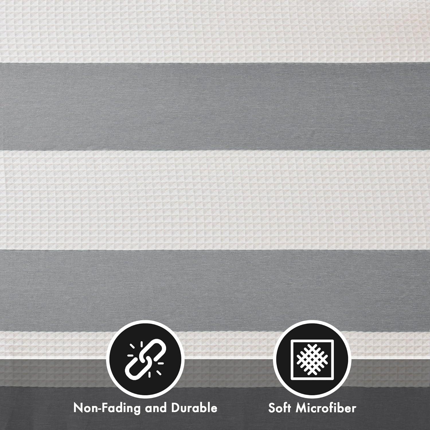 Striped Single Shower Curtain