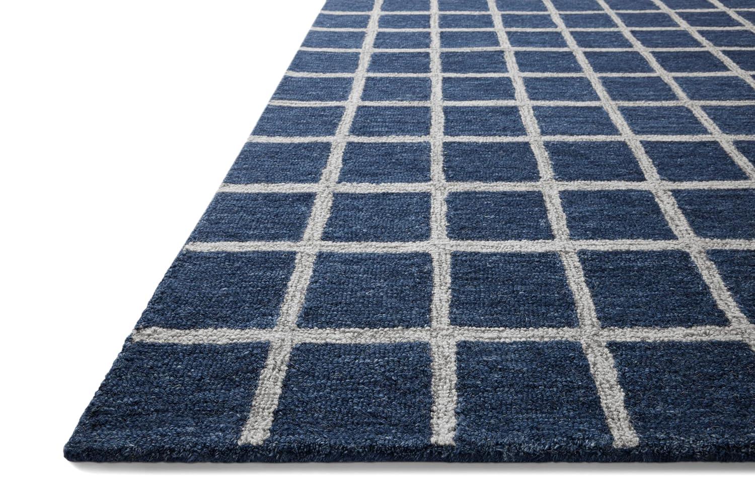 Chris Loves Julia x Loloi Polly Navy / Silver Area Rug