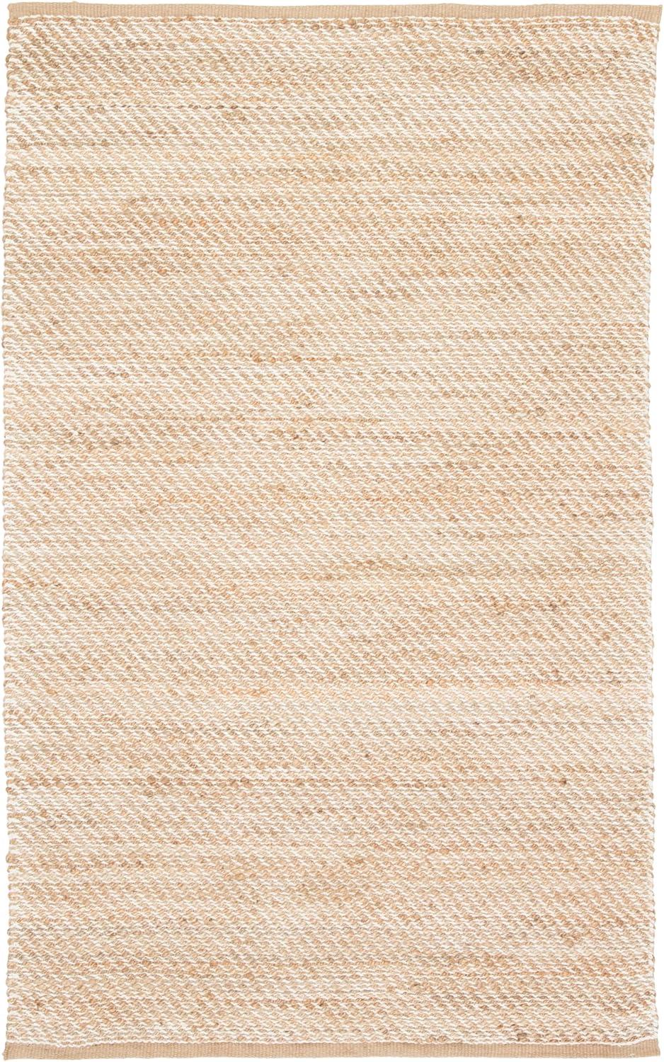 Jaipur Living Jute 2x4 Area Rug, Solid, Beige/White