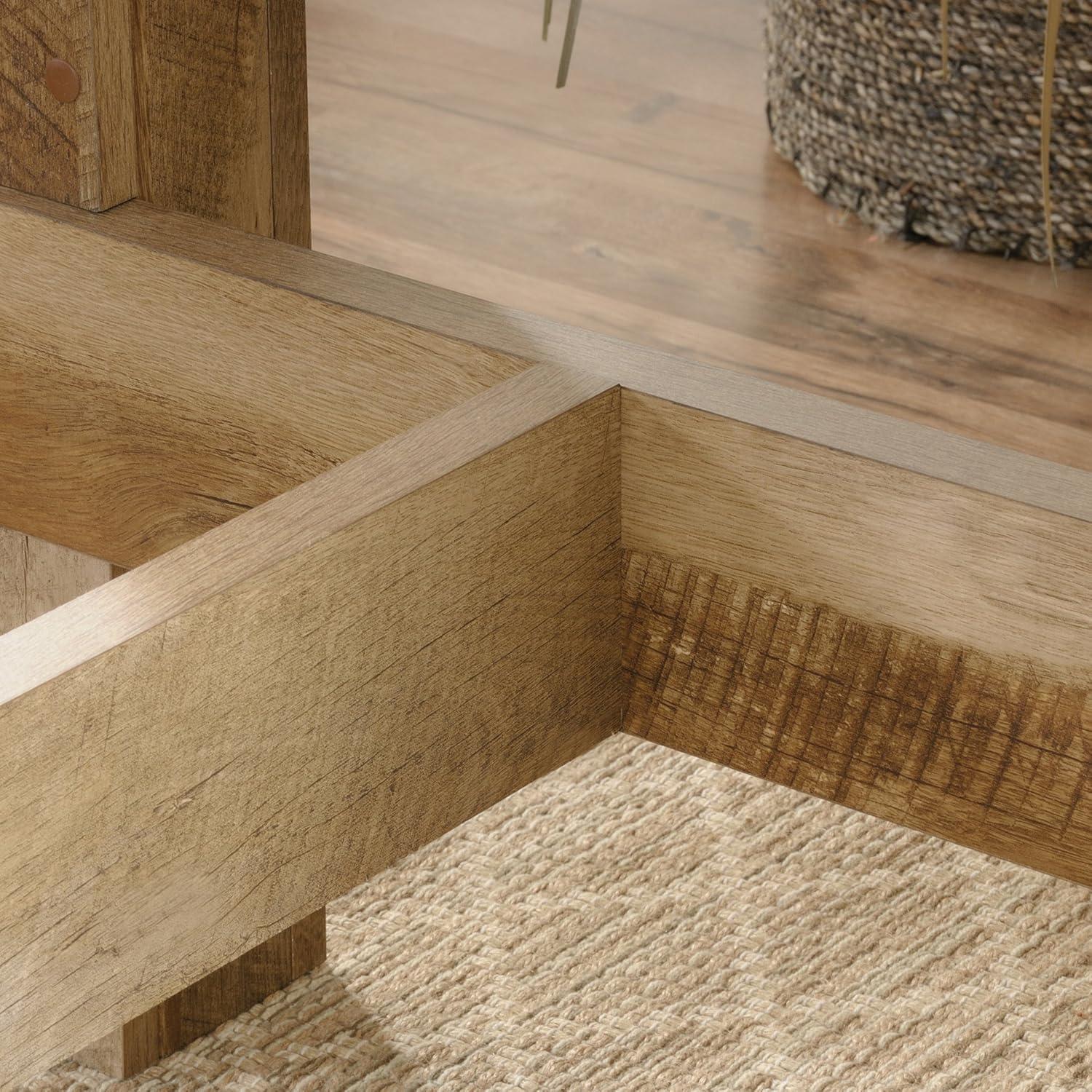 Sauder Boone Mountain Counter-Height Kitchen Dinette Table, Sindoori Mango Finish