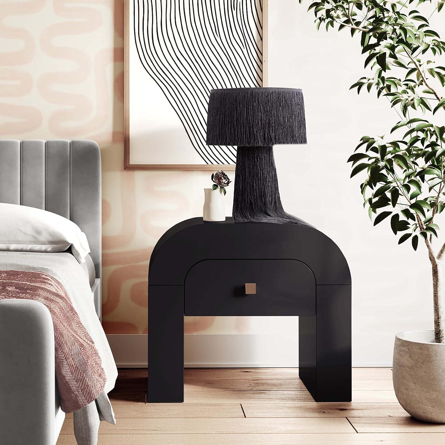 Pum Solid Wood Nightstand