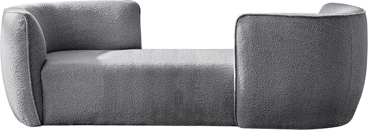 Meridian Furniture Hilton Grey Fabric Chaise