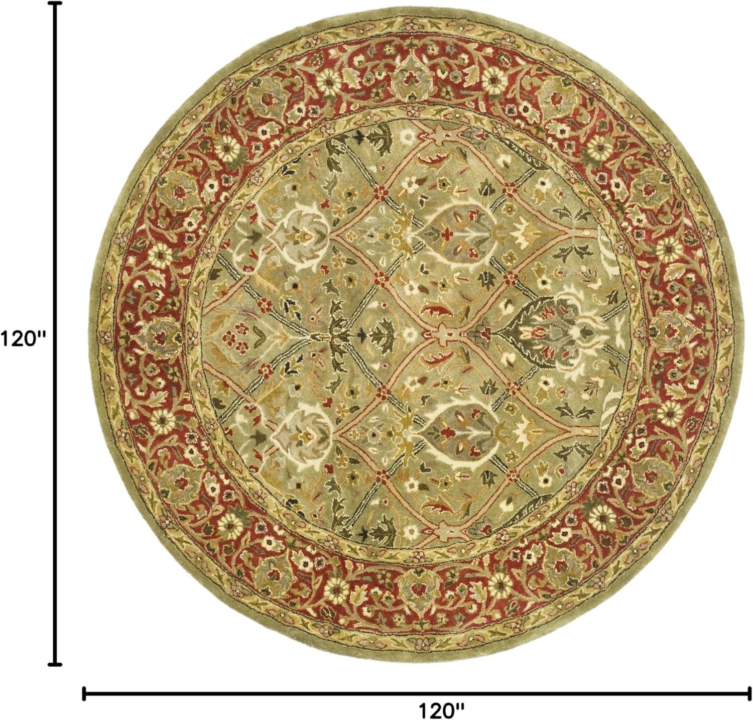 SAFAVIEH Persian Legend PL819B Light Green / Rust Rug