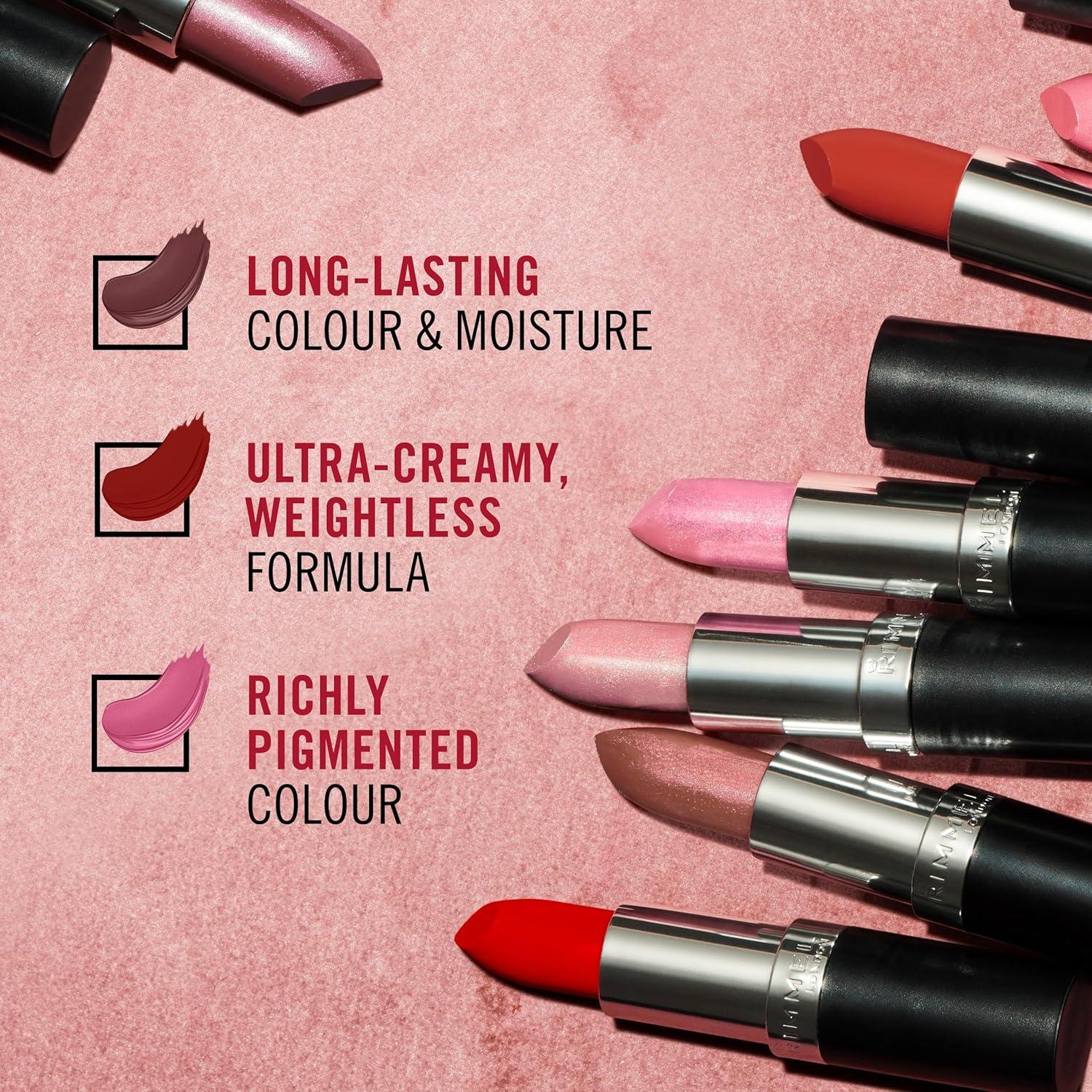 Rimmel London Lasting Finish Lipstick, Candy 002