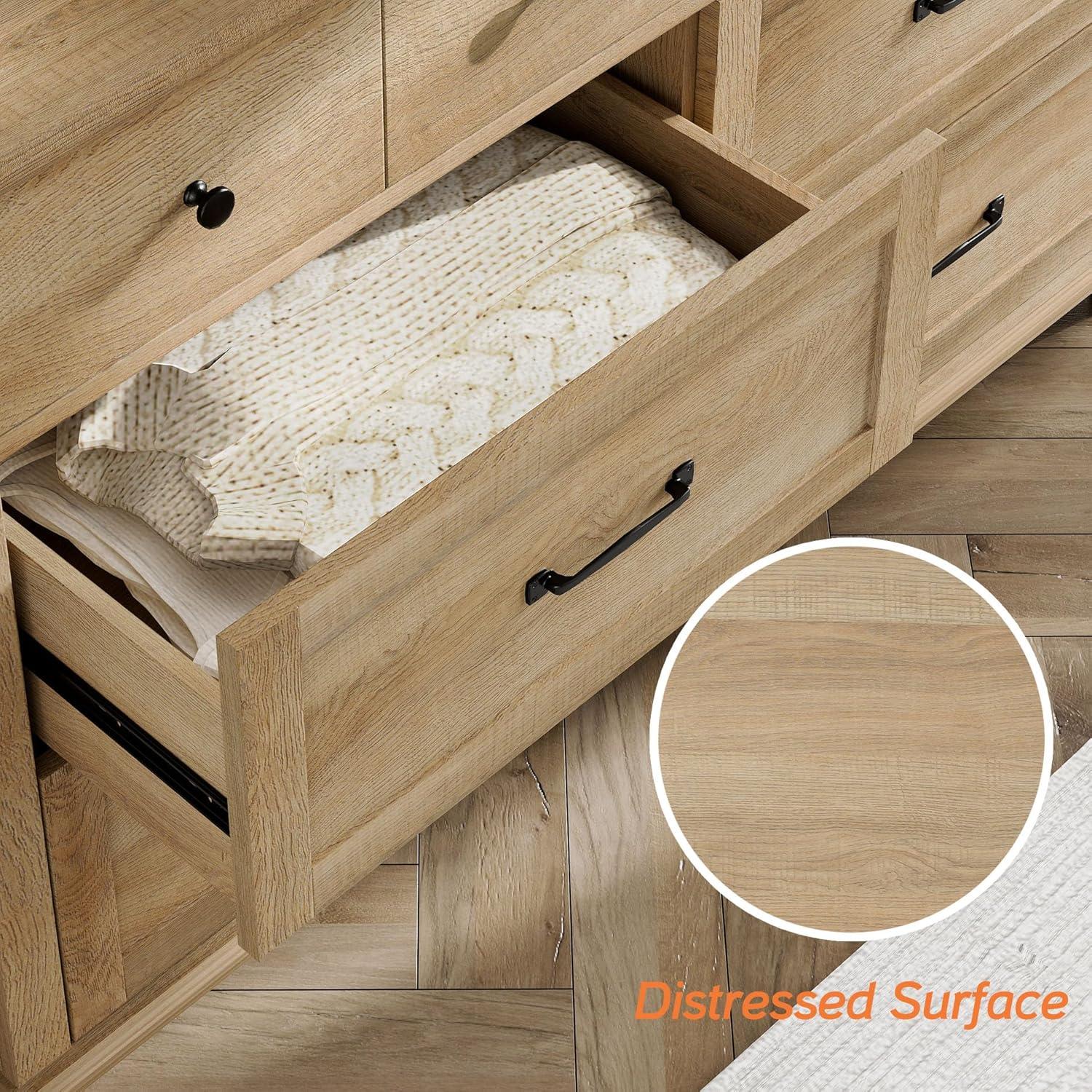 One Allium Way® 2 Piece Dresser Set - -Include One 5 Drawer Dresser & One 6 Drawer Dresser