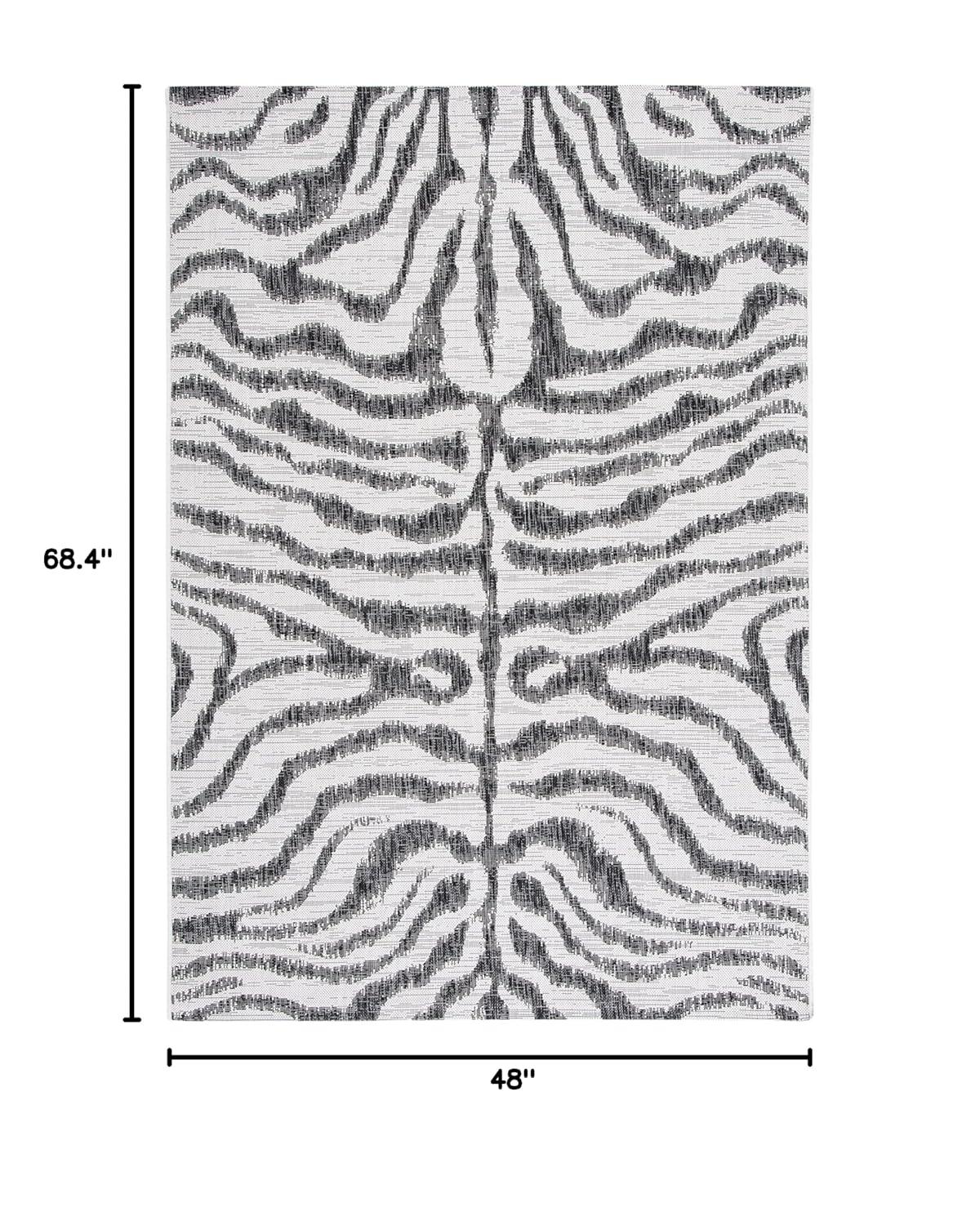 Mercer41 Aviyon Performance Animal Print Rug