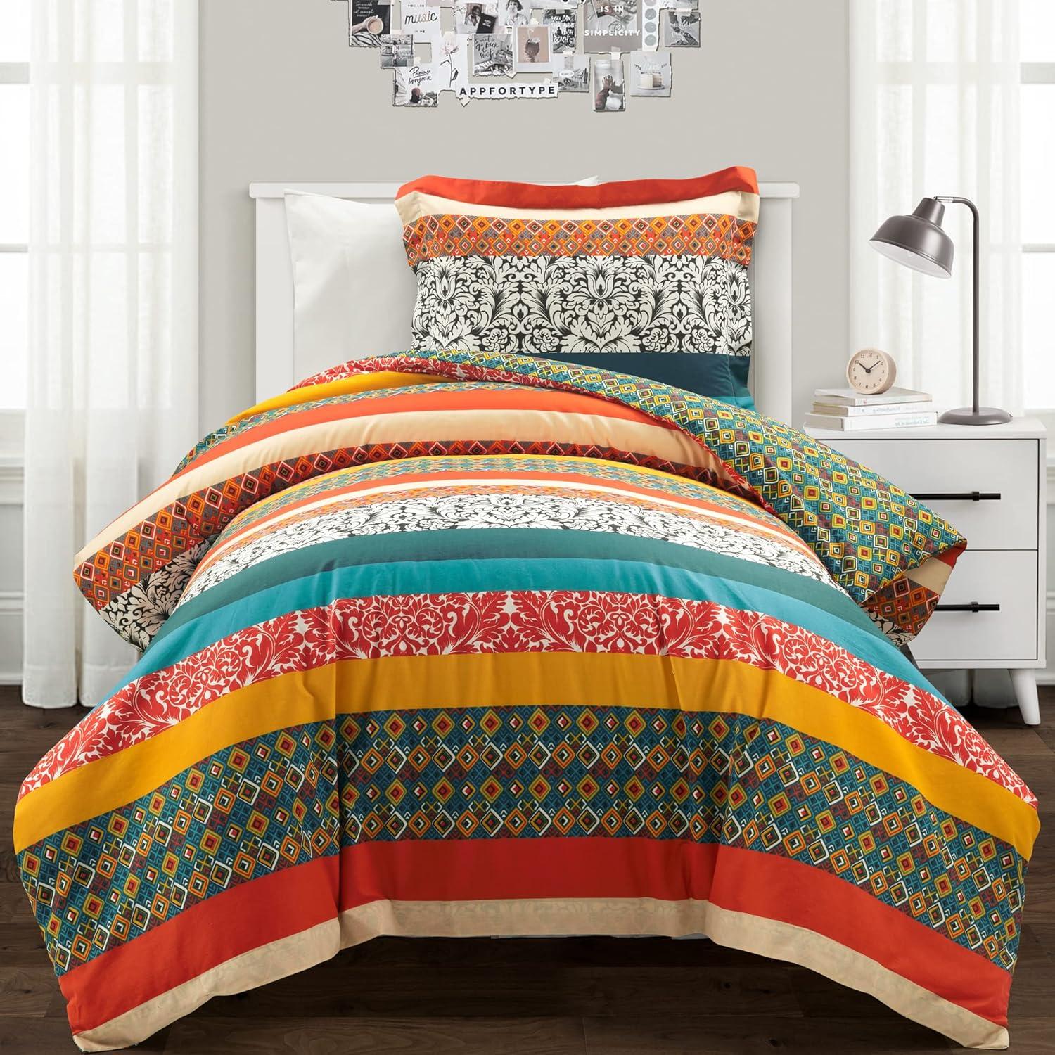 Lush Decor Reversible Duvet Cover Set (Set of 3)