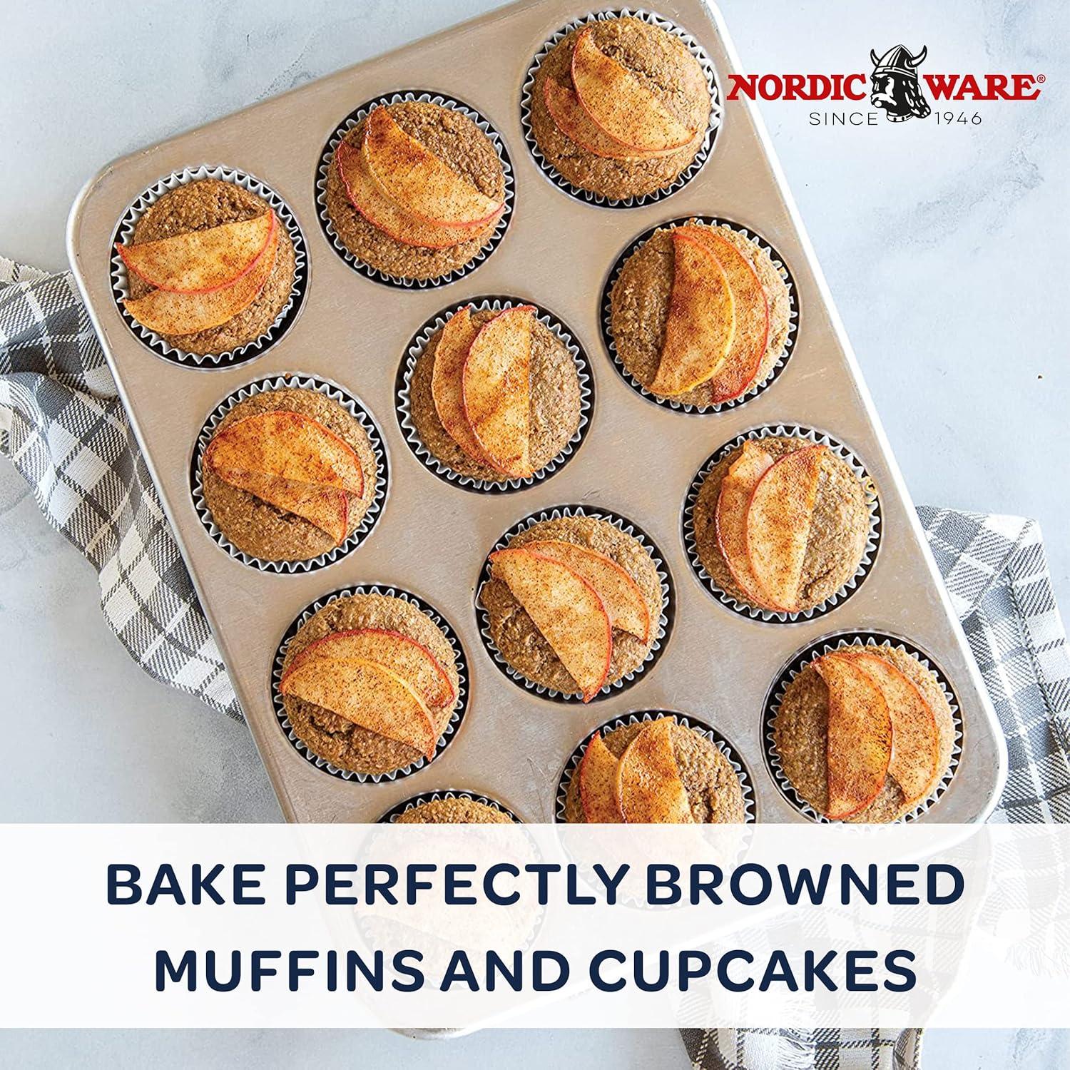 Nordic Ware Nordic Ware Naturals® 12 Cup Muffin Pan