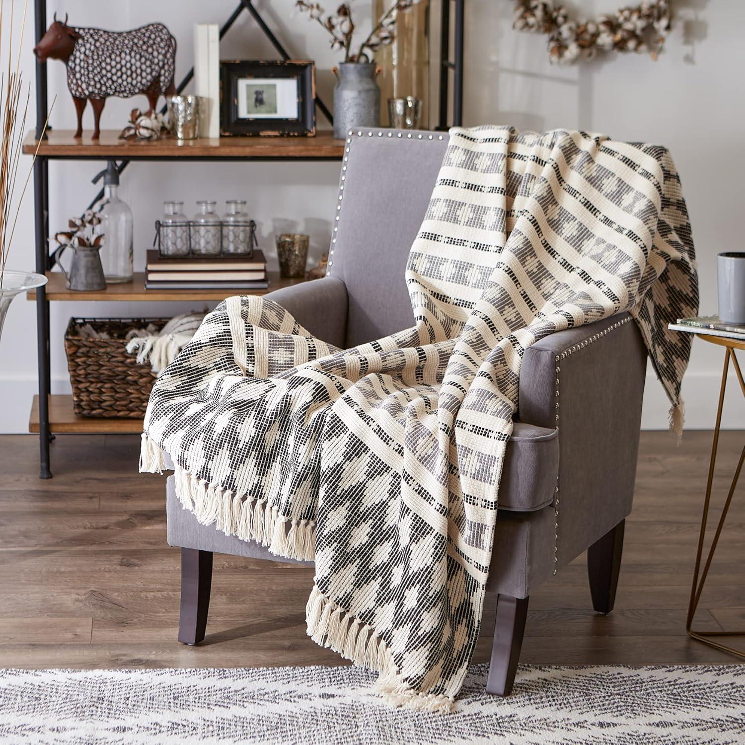 Cassie Woven Throw Blanket