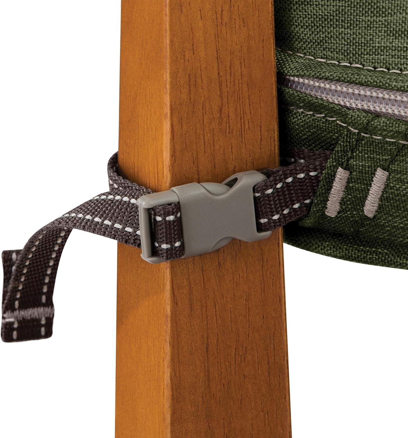 Classic Accessories Montlake FadeSafe Water-Resistant Patio Cushion Set, 25x22x4 in, Heather Fern