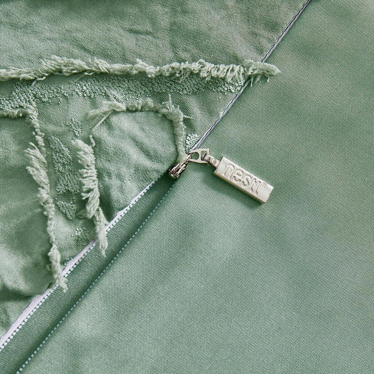 Boho Bedding King Duvet Cover Set - 3 Piece Tufted Double Brushed Boho Duvet Cover with Zipper Closure, 104x90 Inches and 2 Pillow Shams