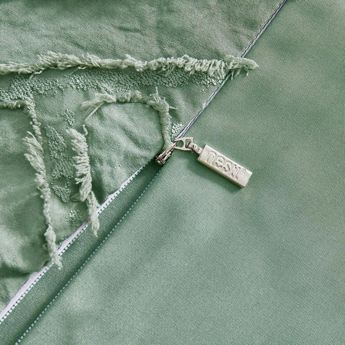 Boho Bedding King Duvet Cover Set - 3 Piece Tufted Double Brushed Boho Duvet Cover with Zipper Closure, 104x90 Inches and 2 Pillow Shams