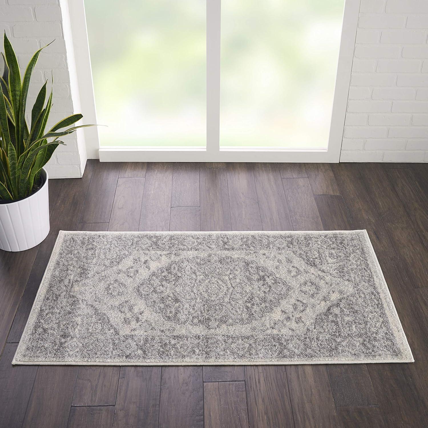 Nourison Tranquil Vintage Persian Center Medallion Area Rug