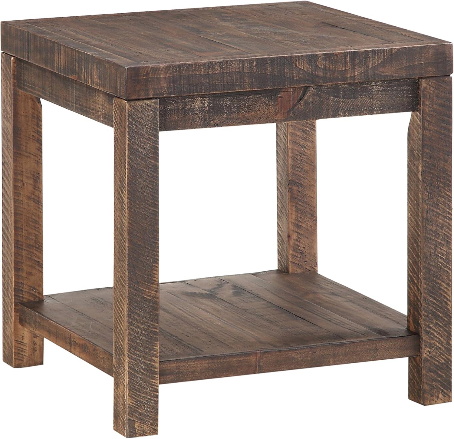 Alexandra Solid Wood End Table