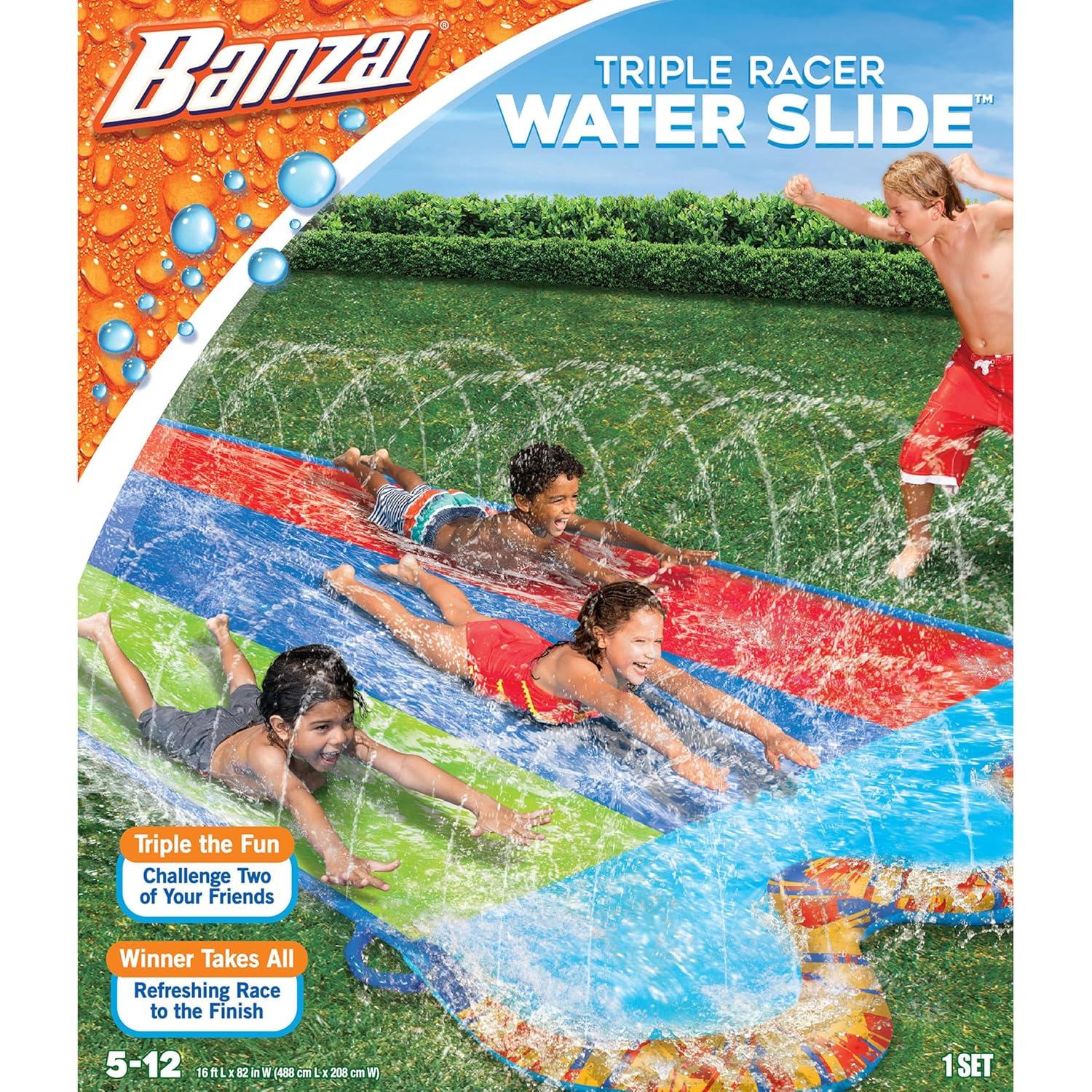 Banzai 6' x 16' Inflatable Water Slide