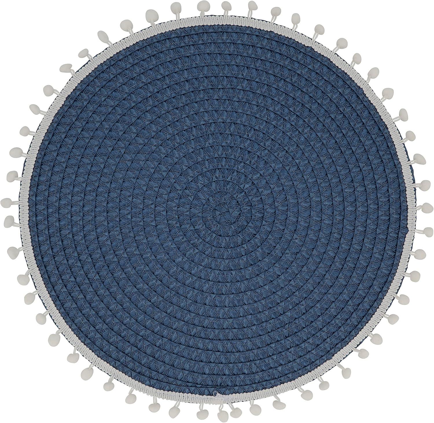 Saro Lifestyle Pom Pom Placemat