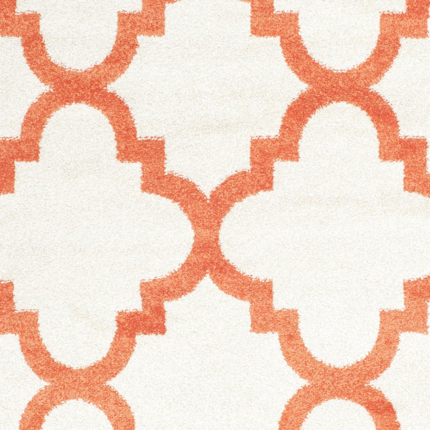 Amherst AMT423 Power Loomed Indoor Accent Rug - Beige/Orange - 2'6"x4' - Safavieh