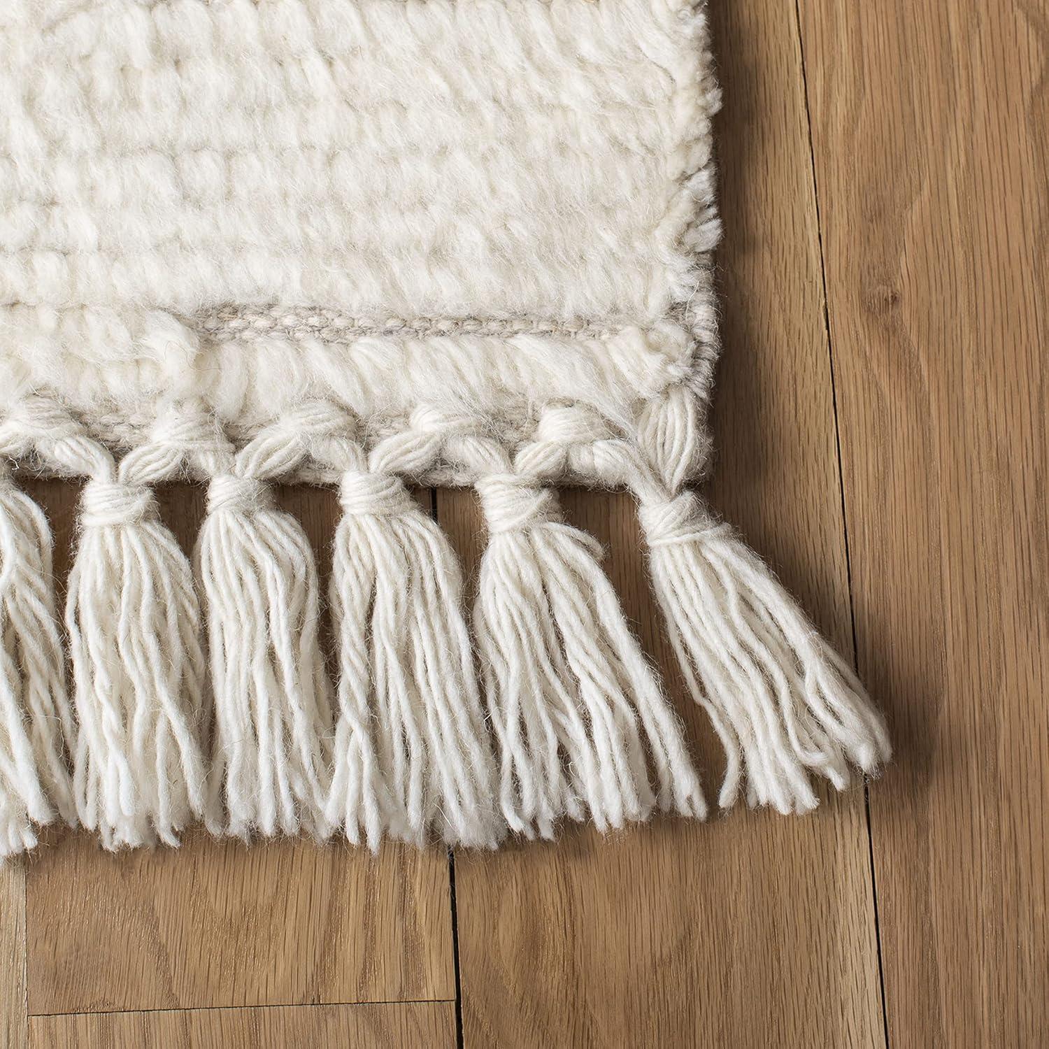Dakota Fields Casablanca Hand Woven Wool Rug