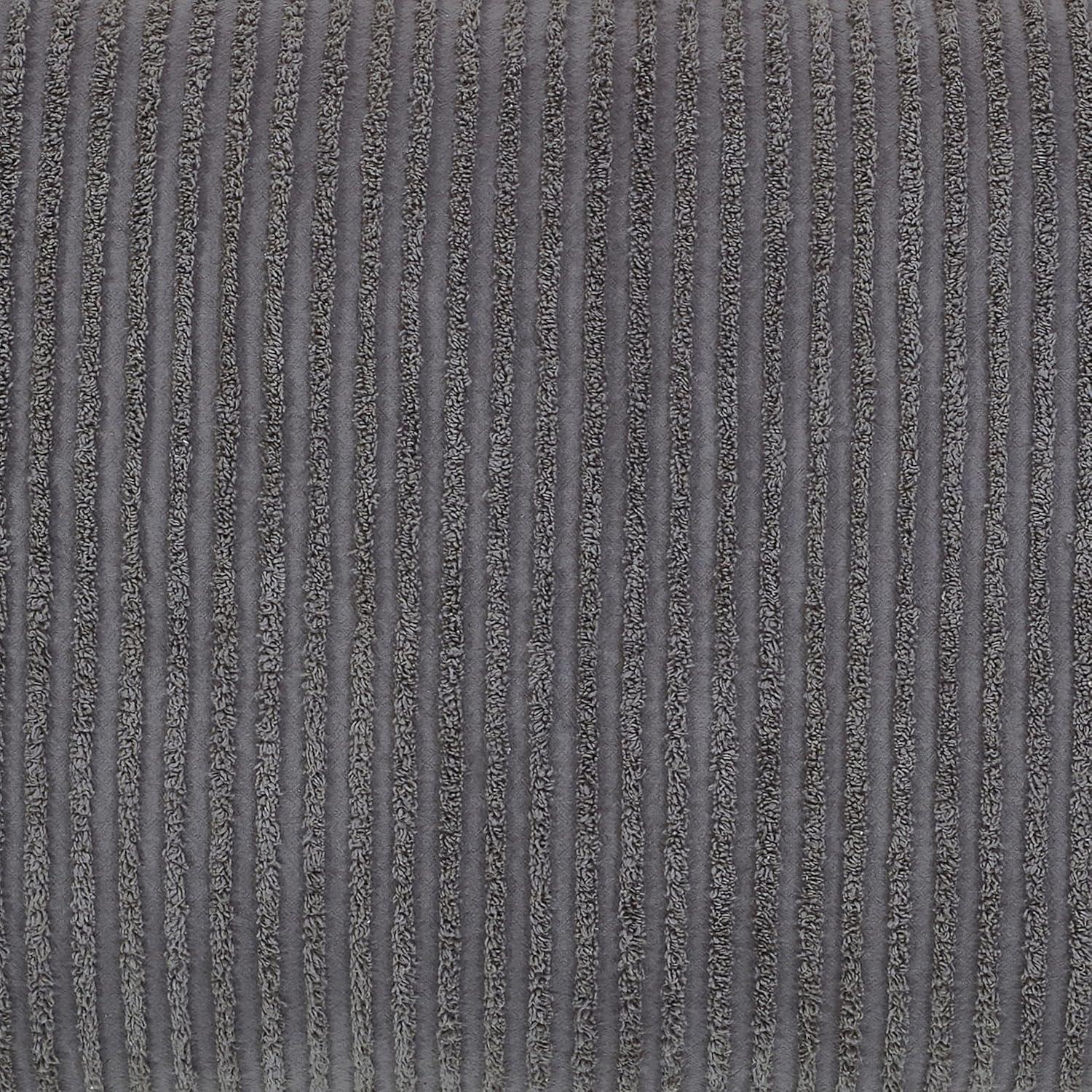 Better Trends Jullian Collection 100% Cotton Tufted Pillow Sham with Stripe Pattern Machine Washable Pillow Cover