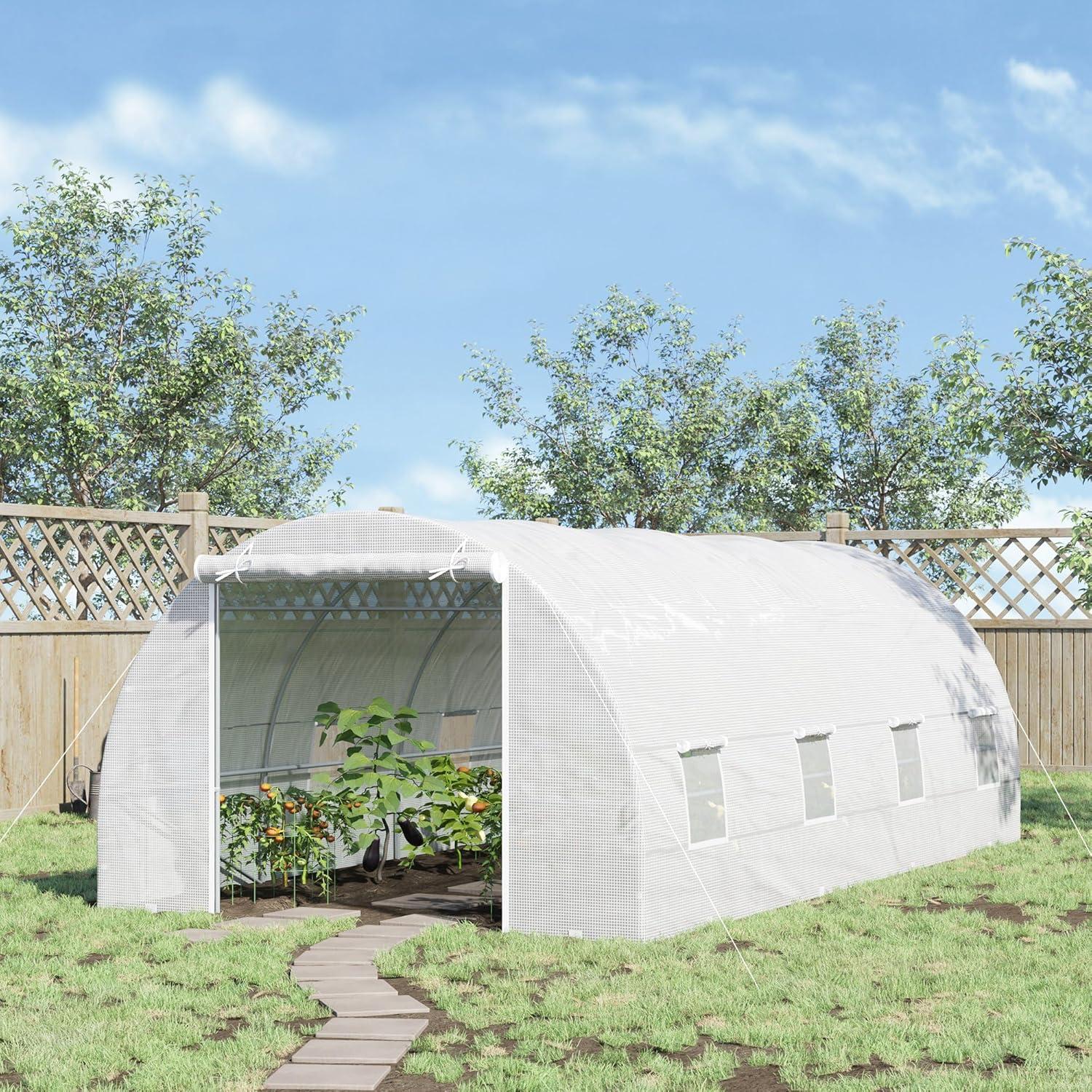 Outsunny 9.75 W x 19.75" D Greenhouse