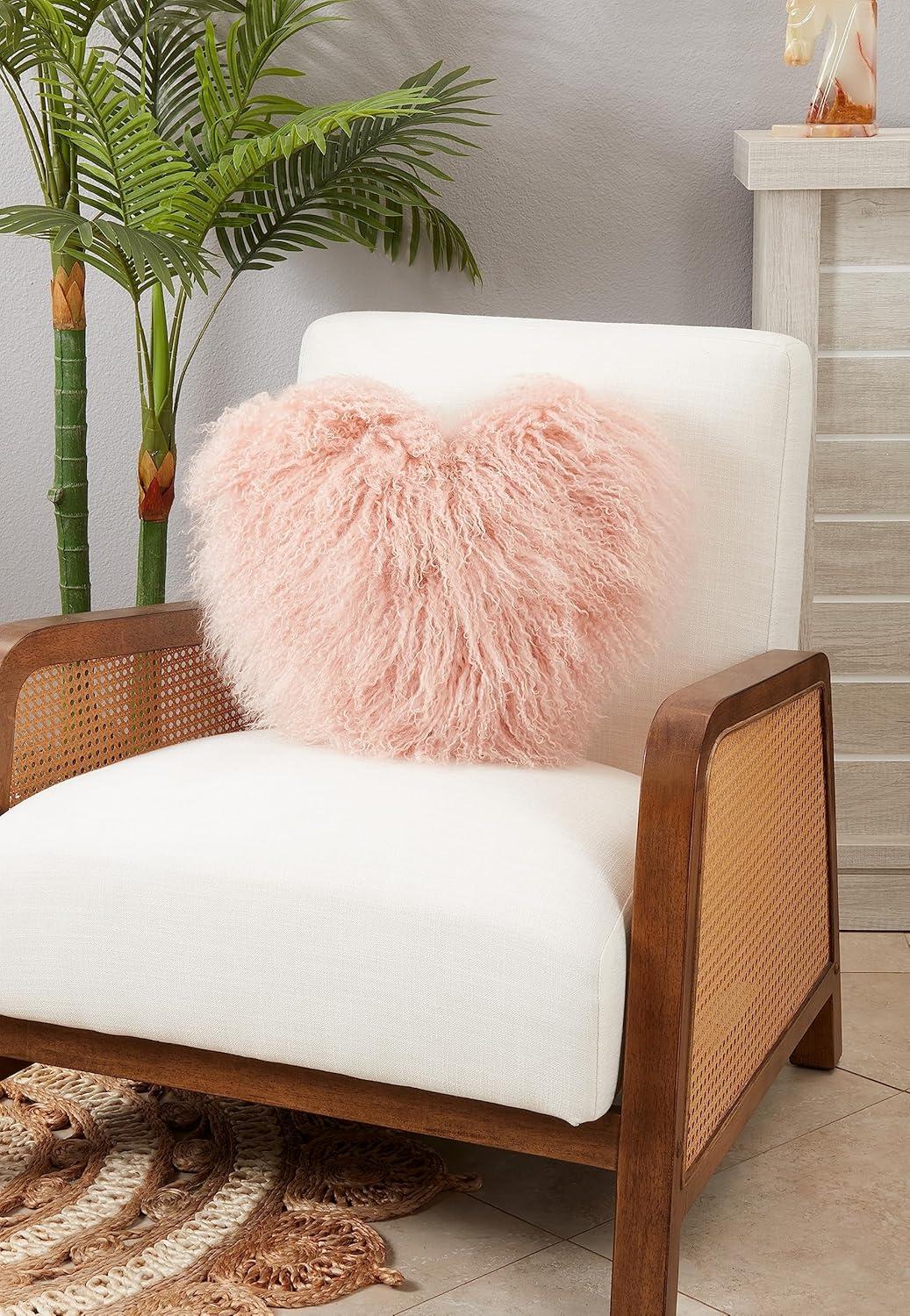 Mongolian Lamb Pillows Throw Pillow