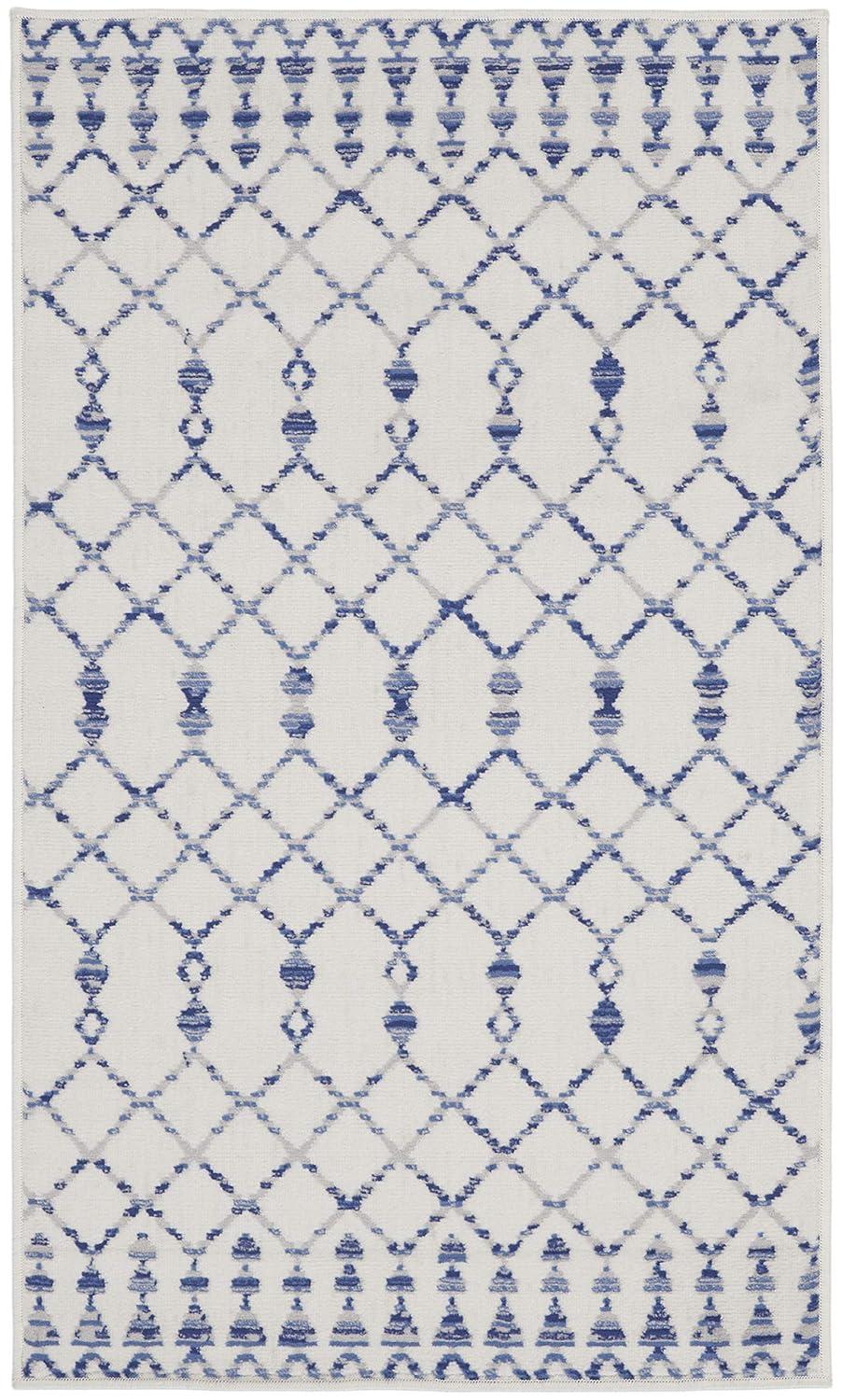 Nourison Whimsicle WHS02 Indoor only Area Rug - Ivory 3' x 5'