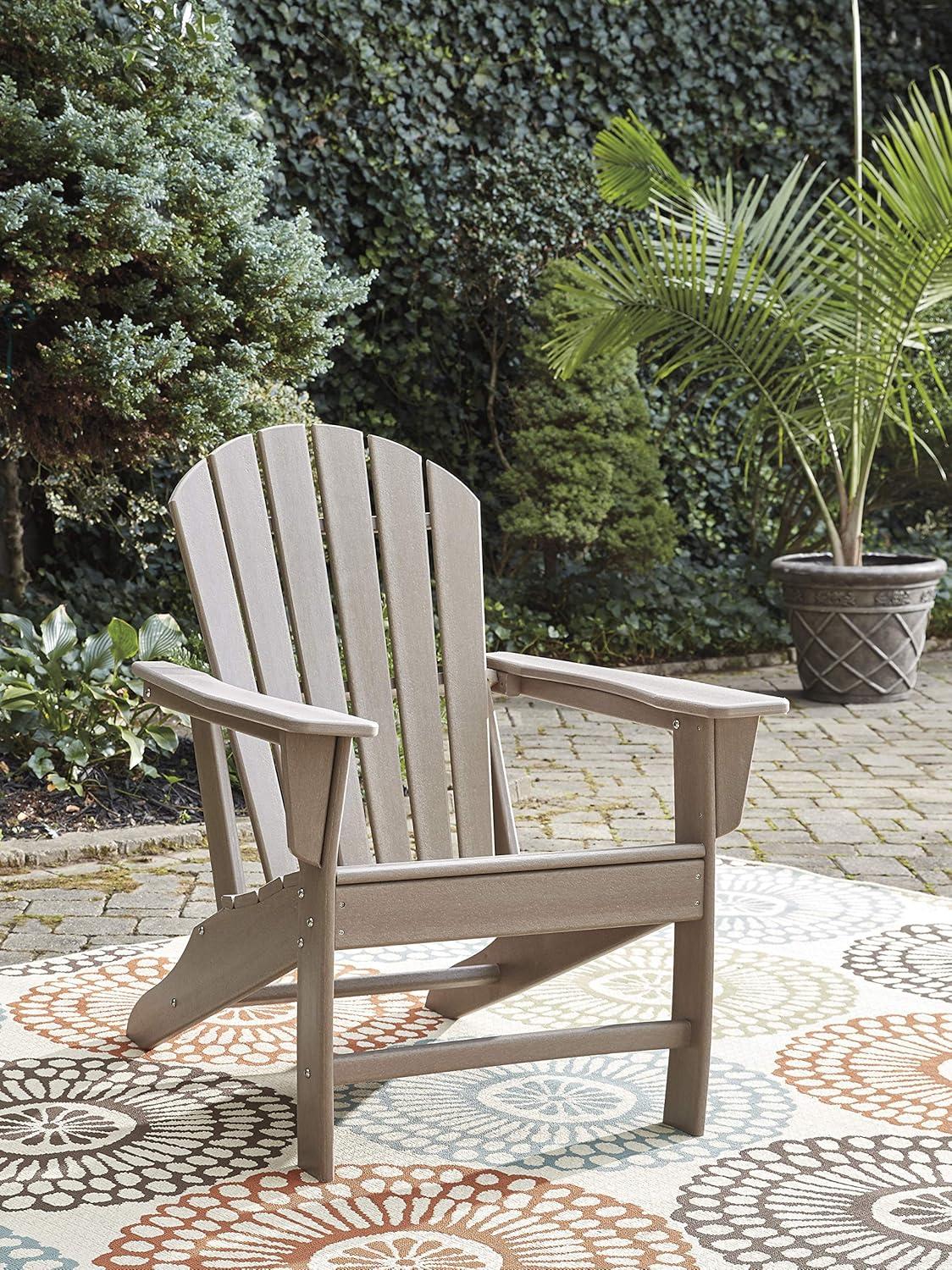 Signature Design by Ashley Contemporary Sundown Treasure Adirondack Chair  Driftwood