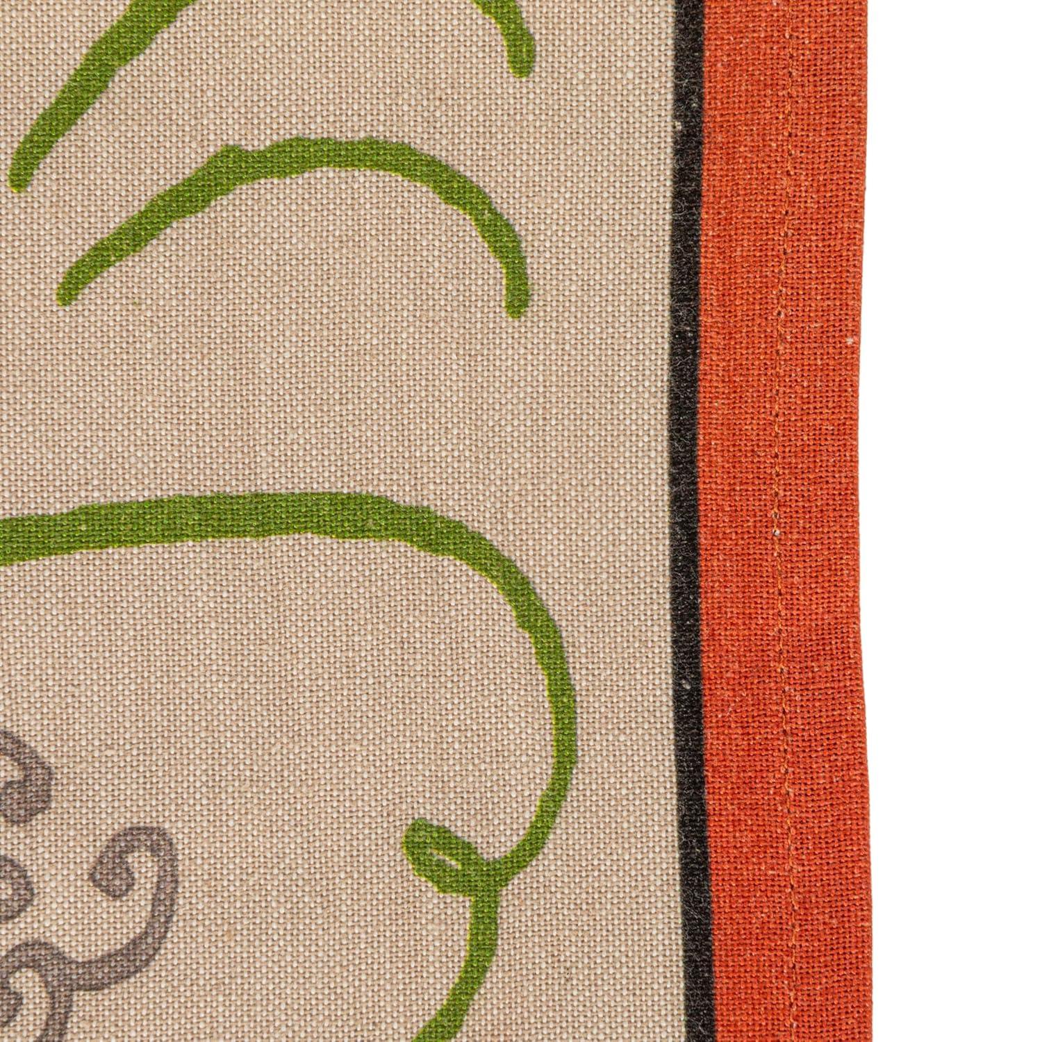 Creative Co-Op Cotton Printed Tea Towel with Cocktail Recipe Prints, Multicolor, Set of 8