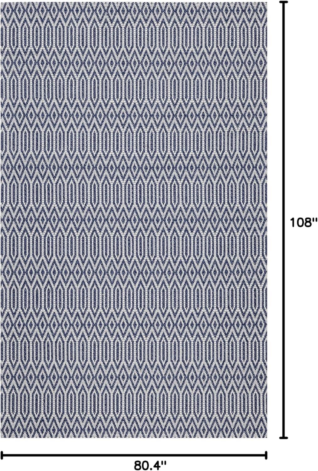 Martha Stewart Rugs Martha Stewart 405 100% Cotton Geometric Rug