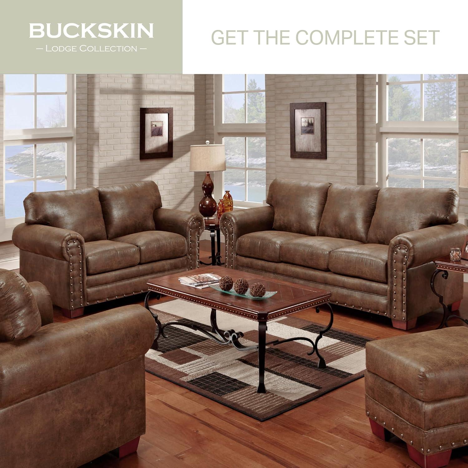 American Furniture Classics Model 8505-20 Buckskin Sleeper Sofa