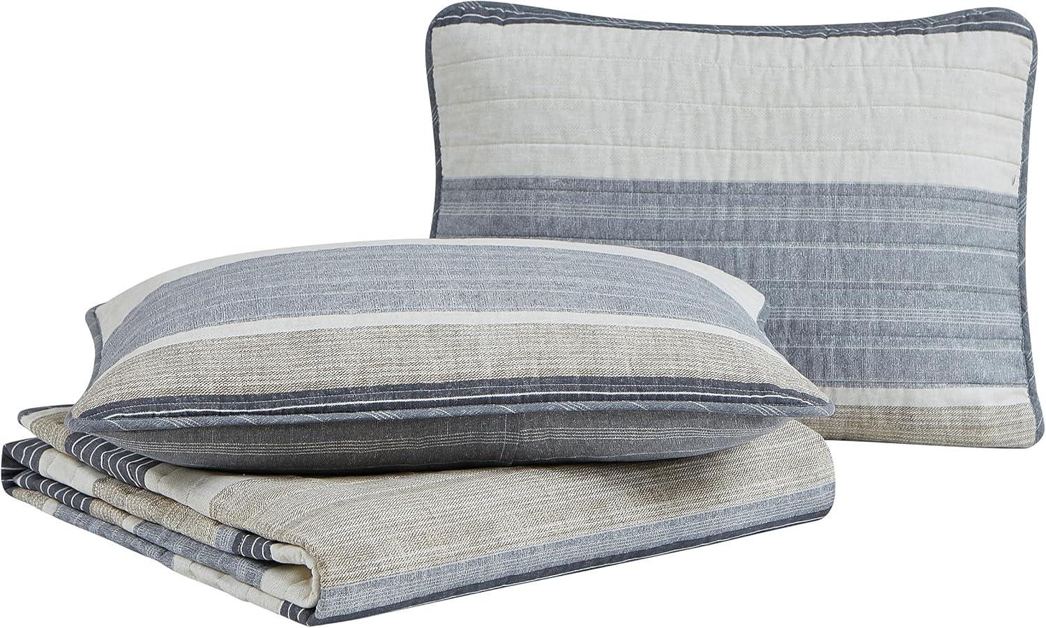 Nautica Nautica Ridgeport Cotton Reversible Quilt Set