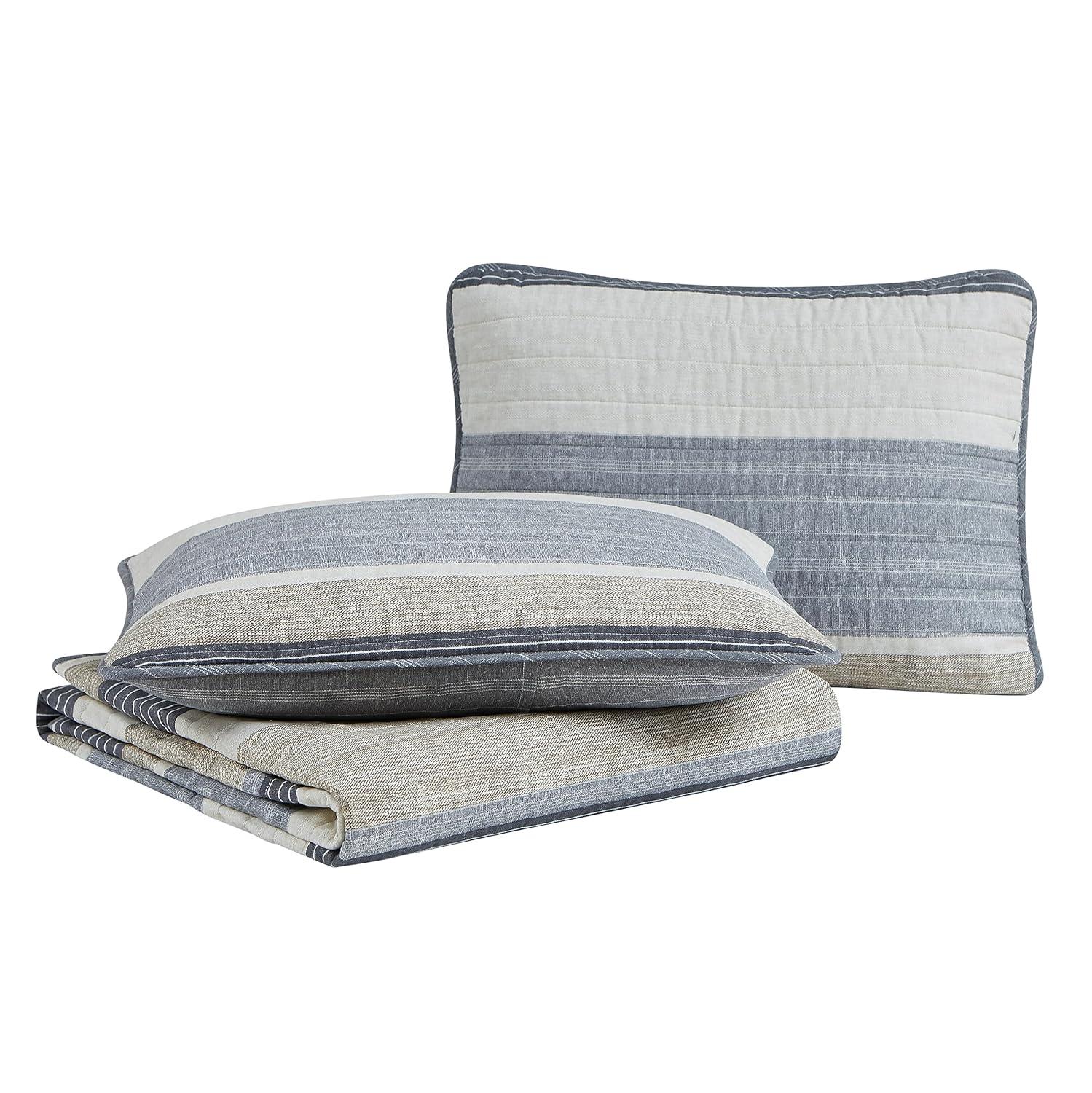 Nautica Nautica Ridgeport Cotton Reversible Quilt Set