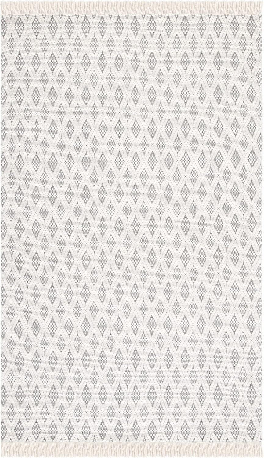 Natura NAT865 Hand Woven Indoor Accent Rug - Ivory/Grey - 3'x5' - Safavieh