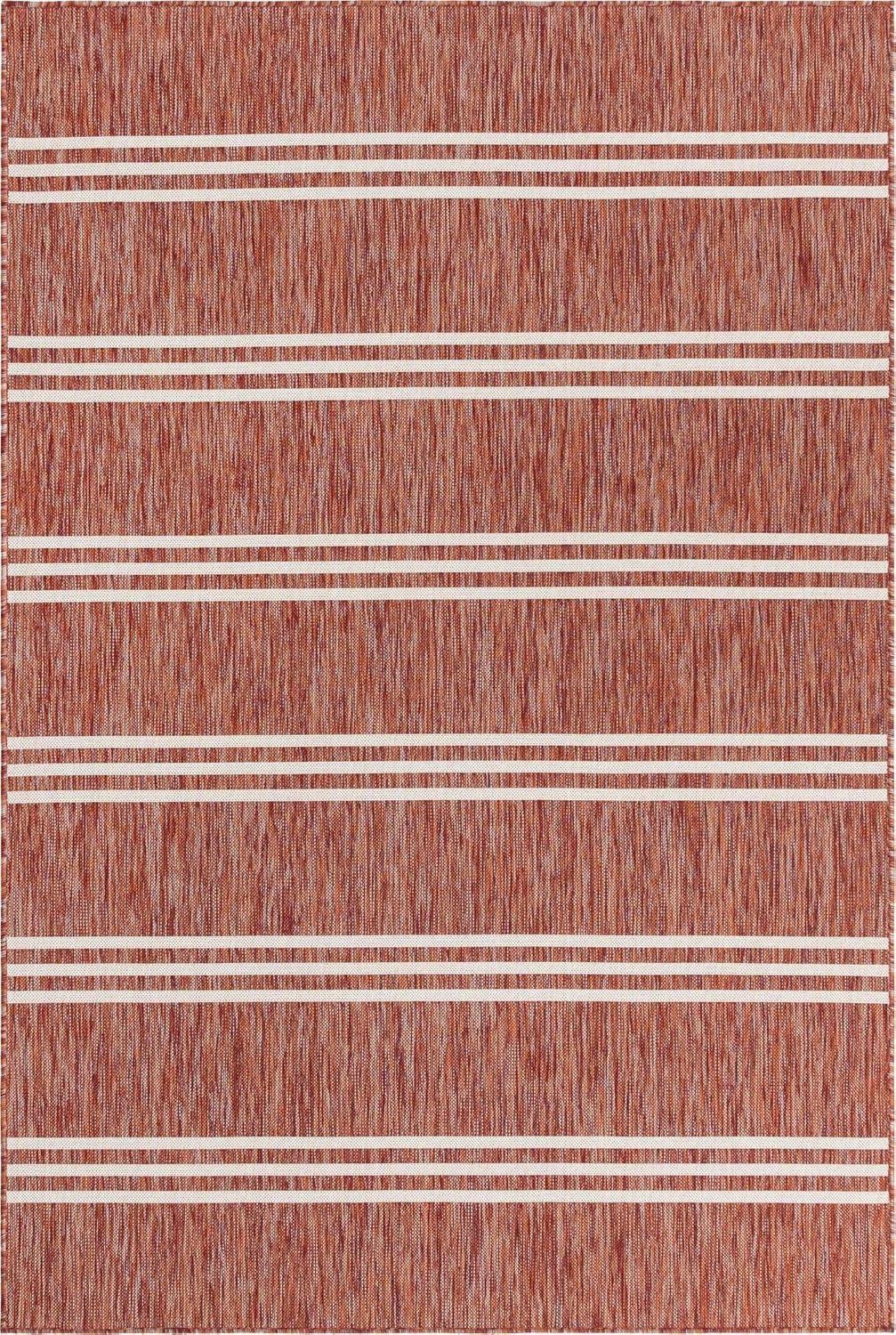 Jill Zarin Outdoor Anguilla Striped Woven Area Rug