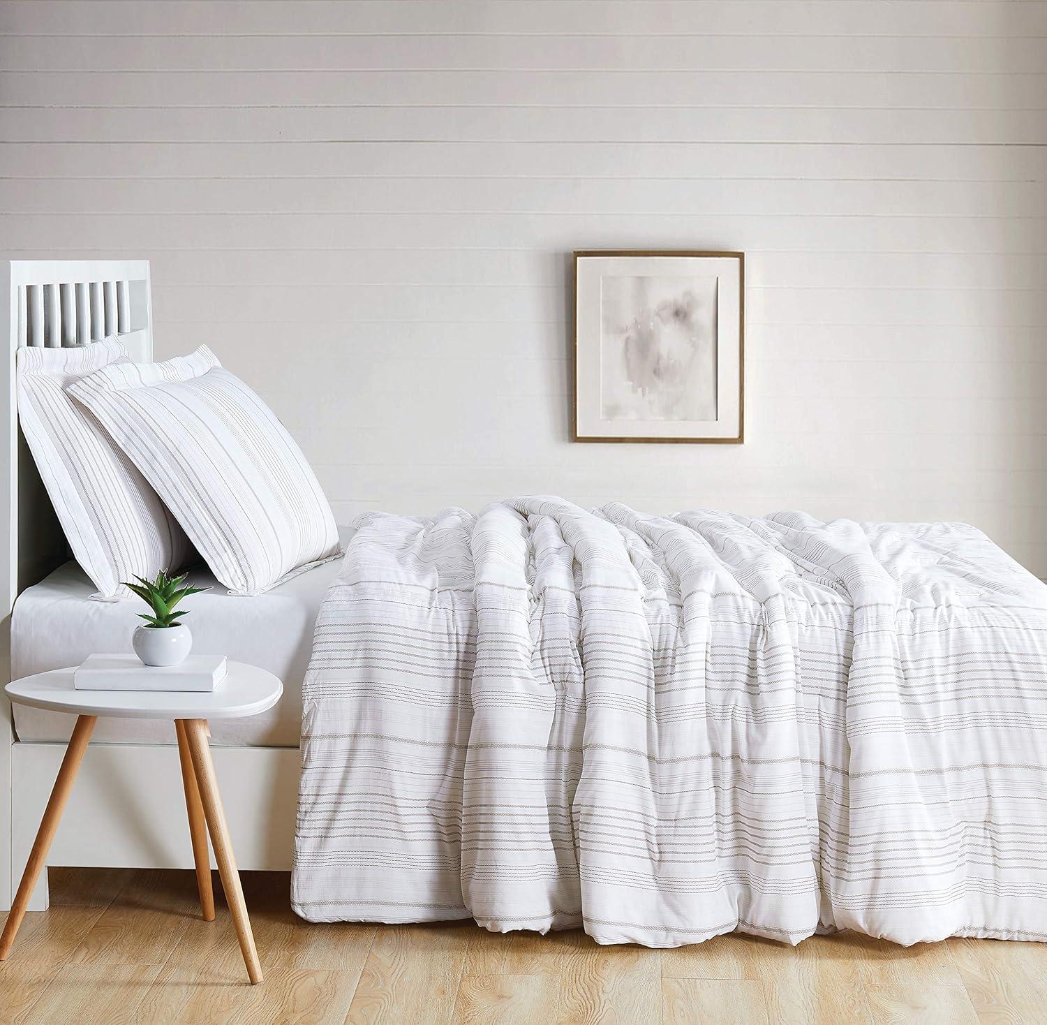 Cottage Classics Warm Hearth Stripe Comforter Set