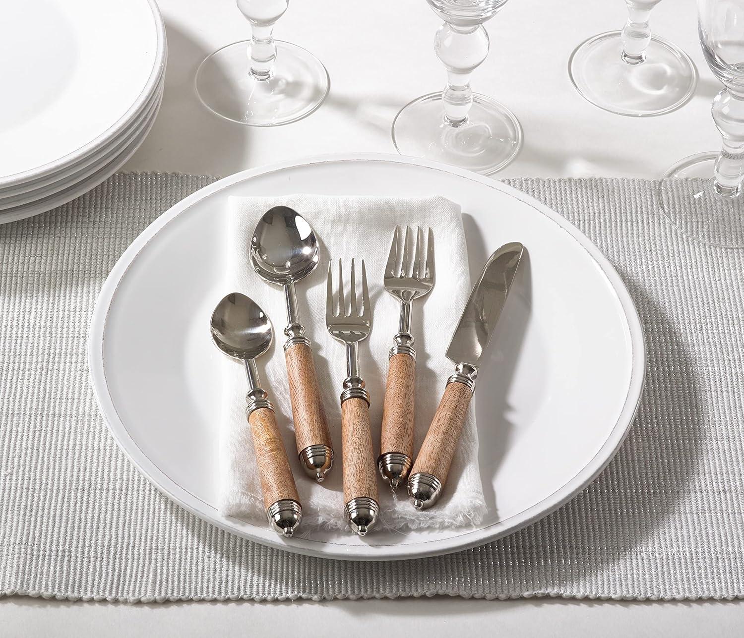 Saro Stainless Steel Flatware Set