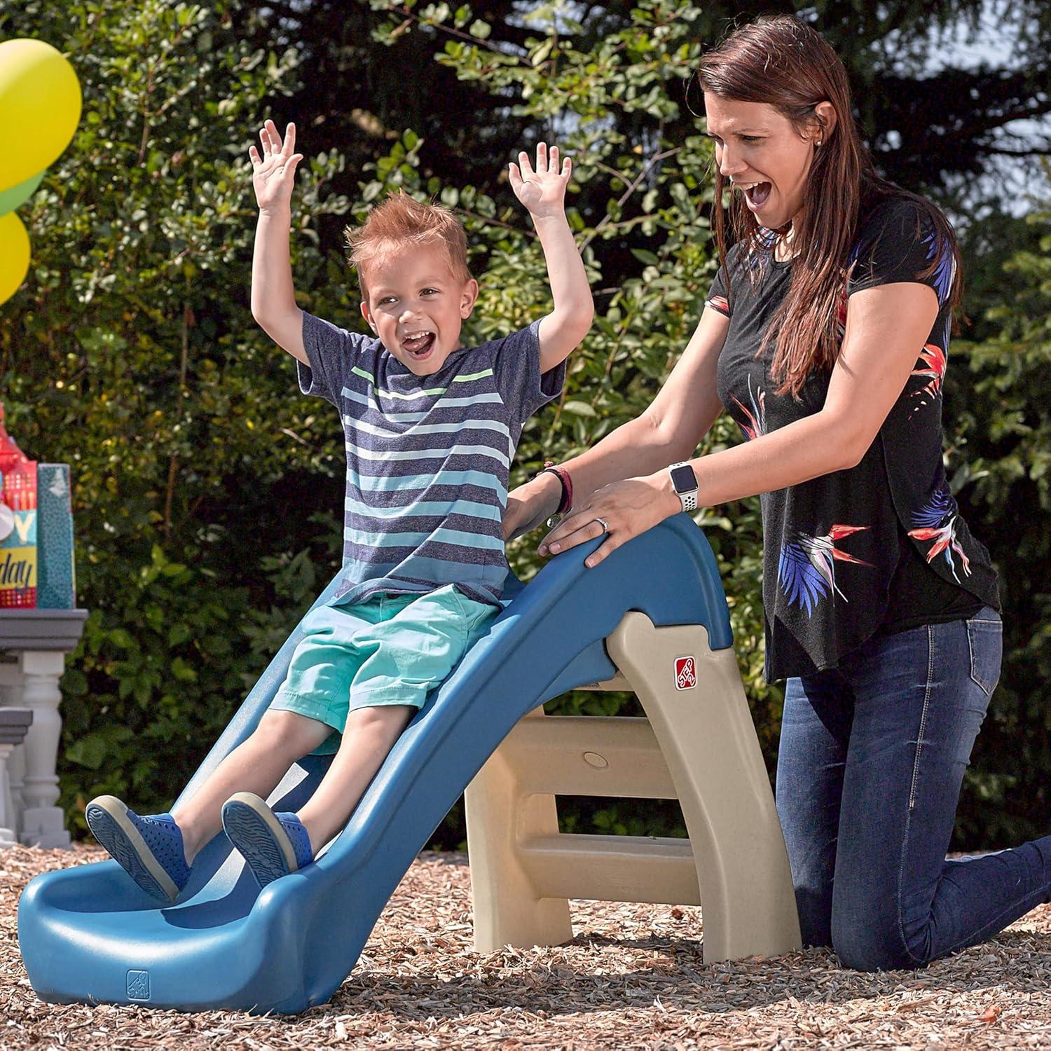 Step2 Step2 Play and Fold Jr. Slide and Outdoor Climber for Toddlers
