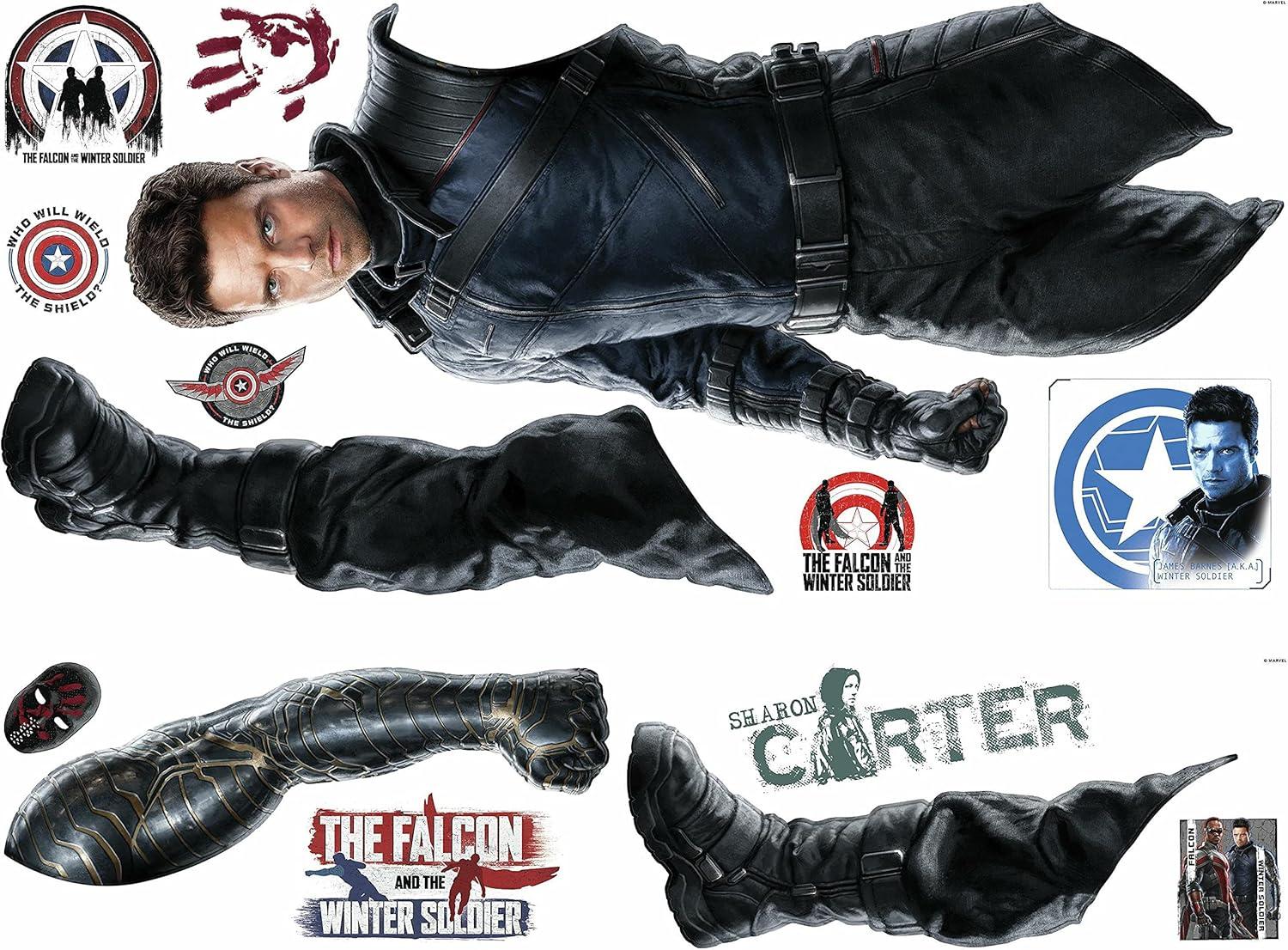 Room Mates Entertainment Non-Wall Damaging Wall Decal