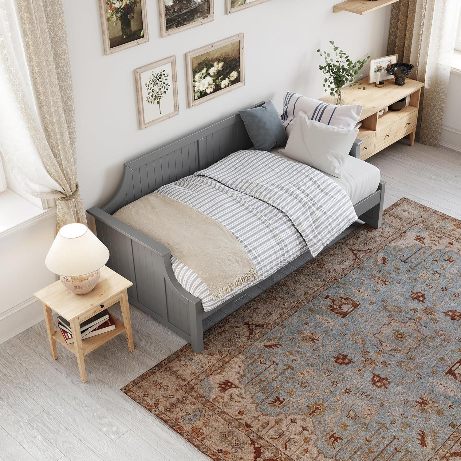 AFI Cambridge Twin Wood Daybed in Grey