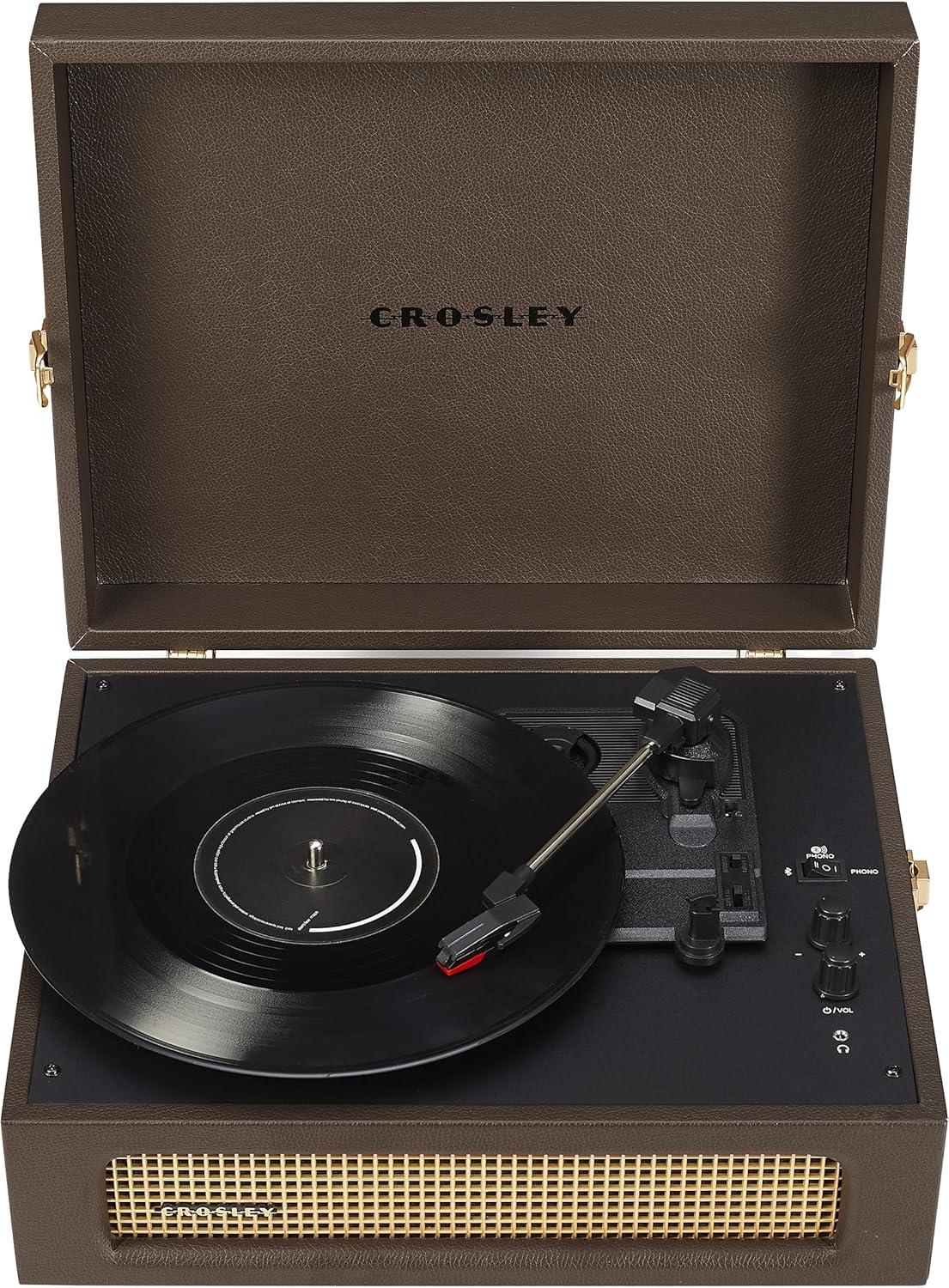 Crosley Voyager Record Player - Cocoa