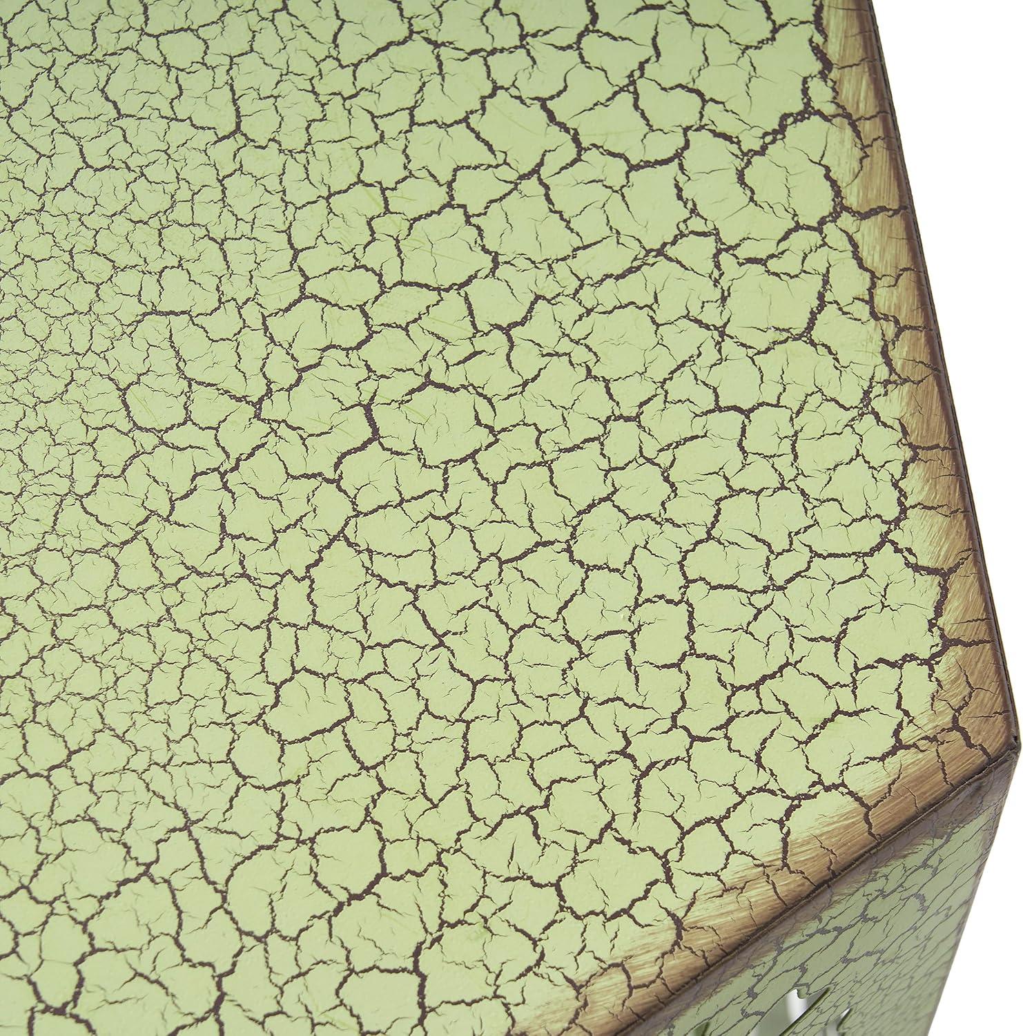 Eliana 14" Sunburst Outdoor Patio Iron Side Table: Weather-Resistant, Hexagon - Christopher Knight Home