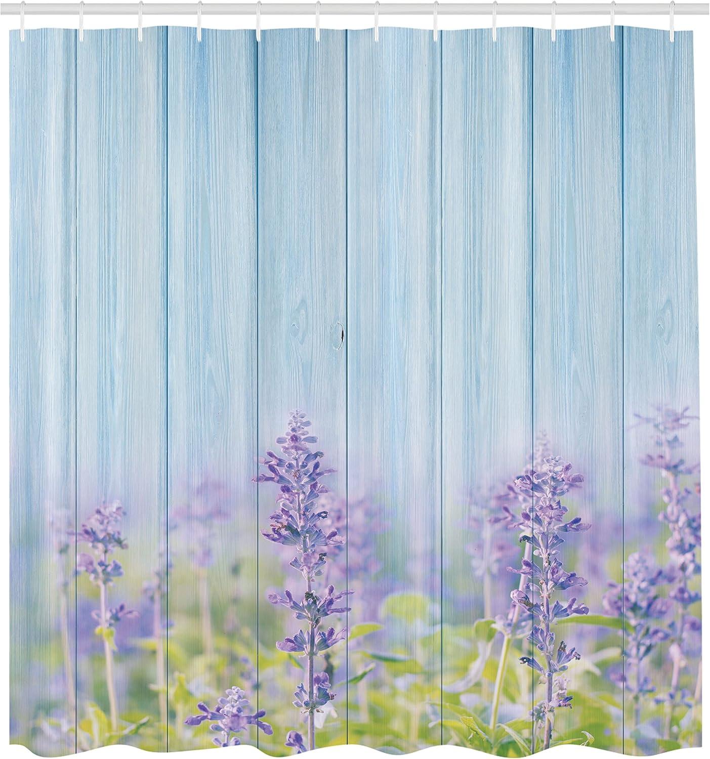 Ambesonne Shower Curtain with Hooks Included | Wayfair