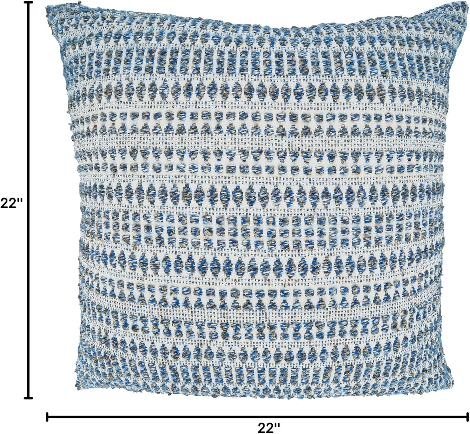 Saro Lifestyle Woven  Decorative Pillow Cover