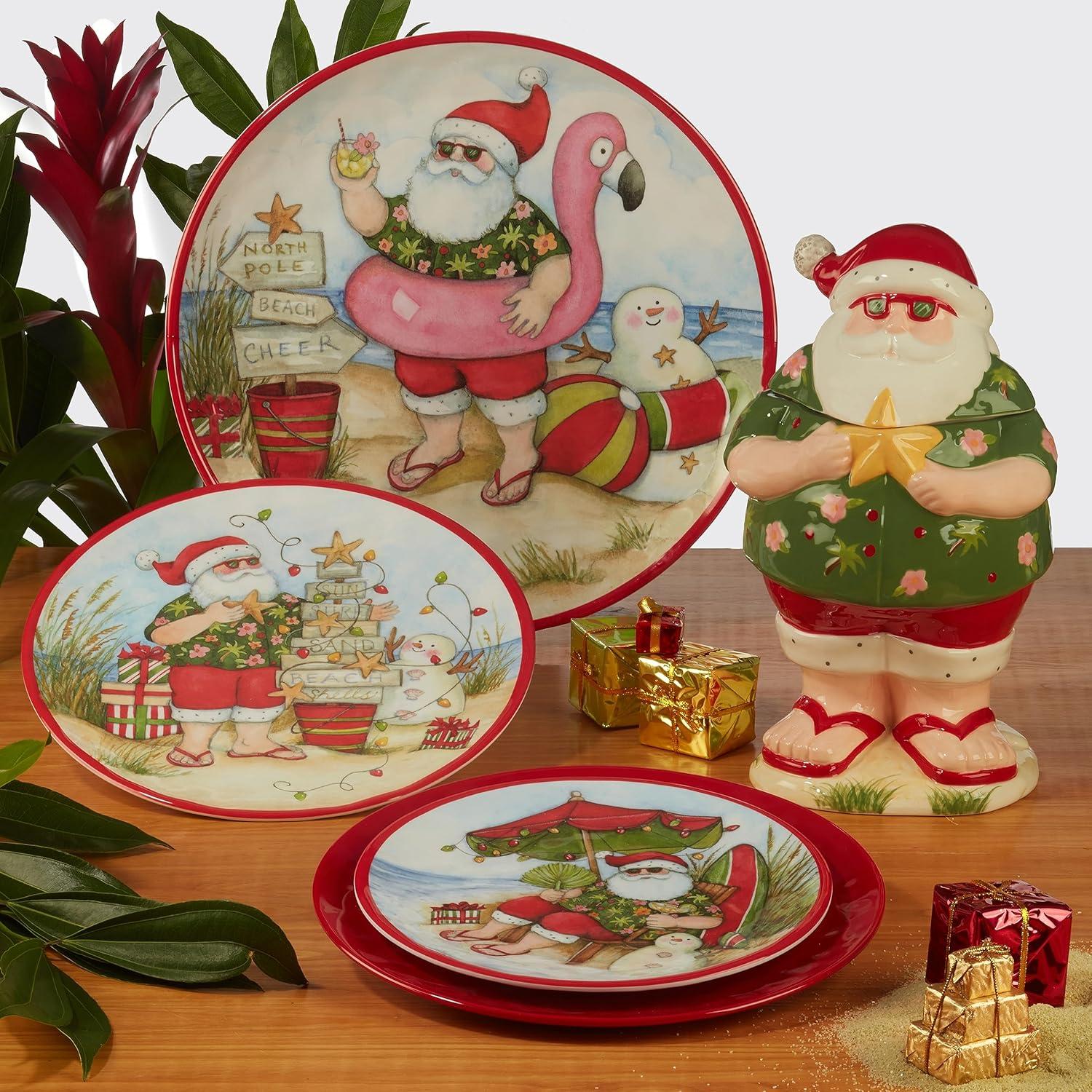 Santa's Wish 12 pc Dinnerware Set