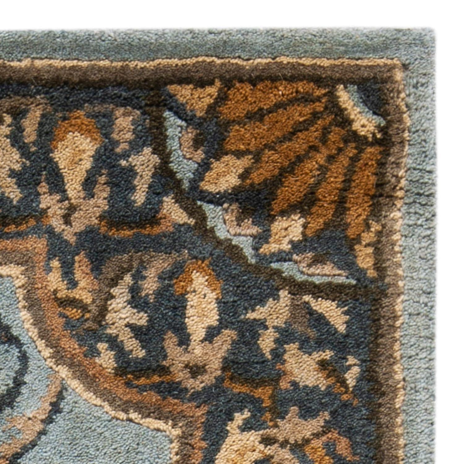 SAFAVIEH Empire Naira Oriental Wool Area Rug, Blue, 6' x 9'