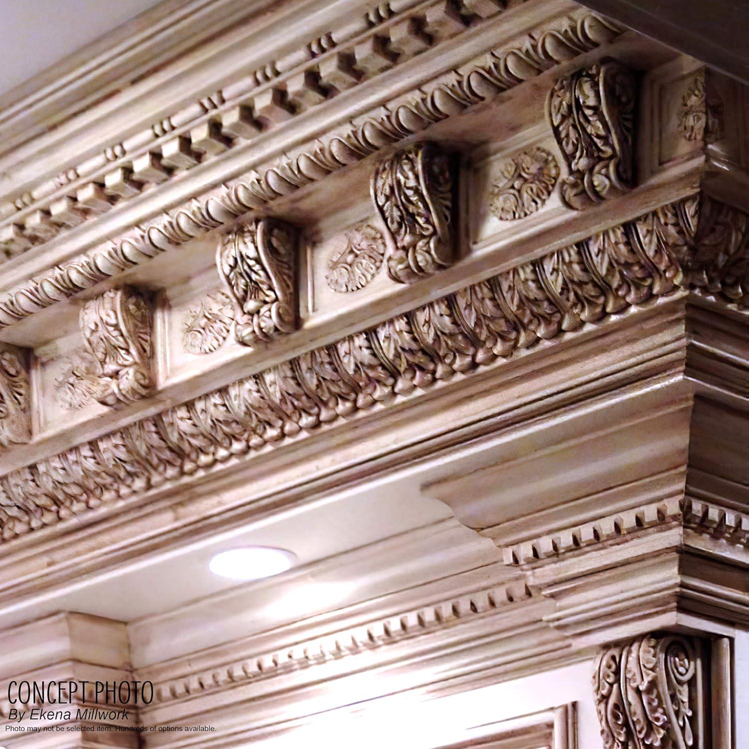 Ekena Millwork 2 3/4"H x 3 1/8"P x 4 1/4"F x 94 1/2"L Nexus Crown Moulding