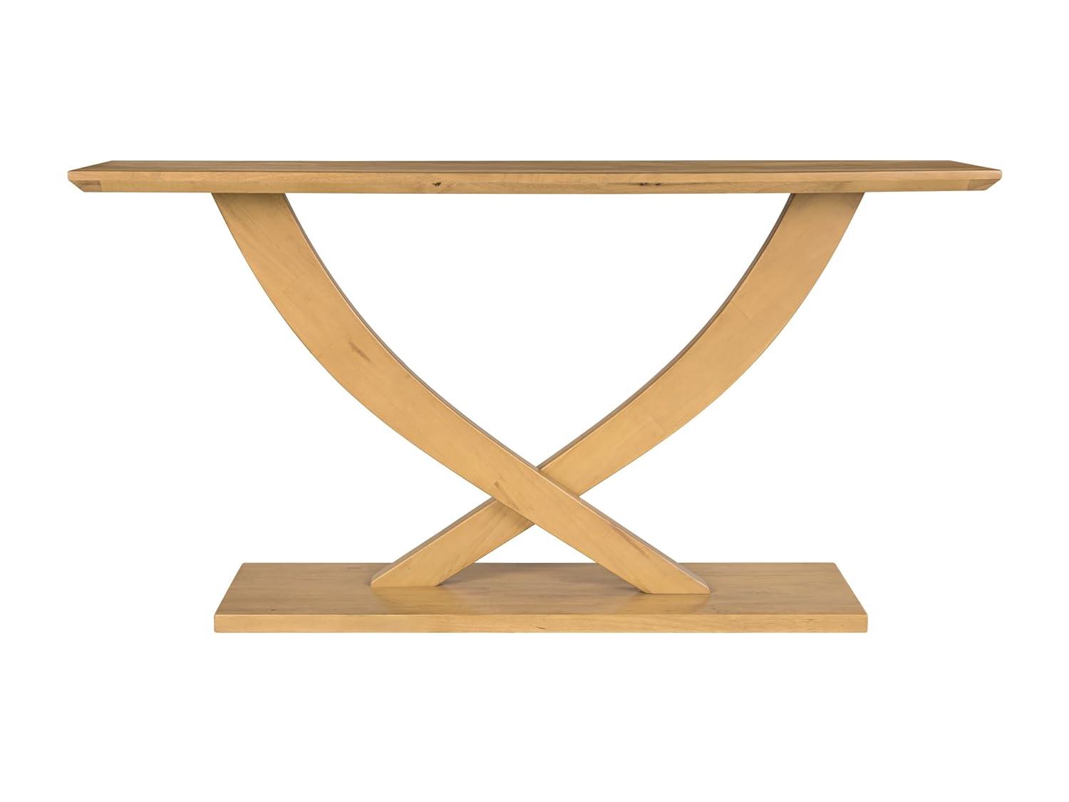 Rasmus Console Table Honeycomb - Boraam: Acacia Wood, Transitional Style, for Living Room & Hallway