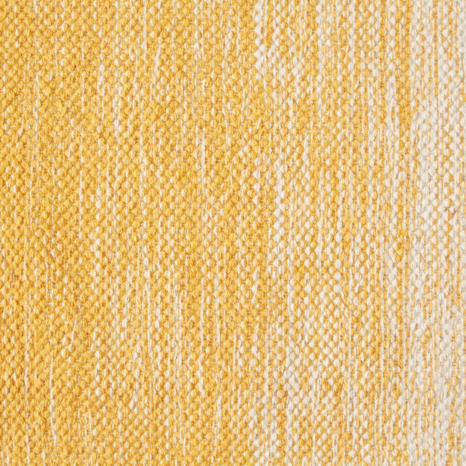 Design Imports Kristin Ombre Stripe Rug - Honey Gold - 2 X 3 Ft